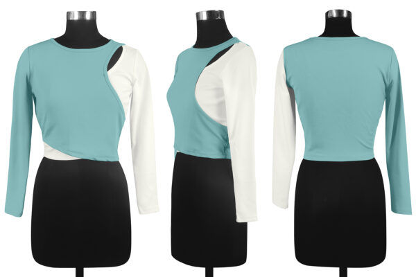 Full Sleeves Solid Pista Top - Image 5