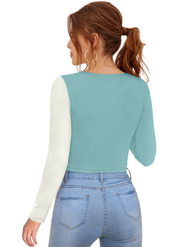 Full Sleeves Solid Pista Top - Image 4