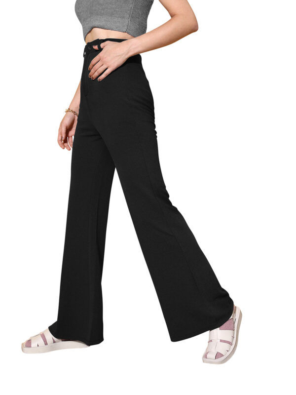 Women's Black Trouser - Image 2