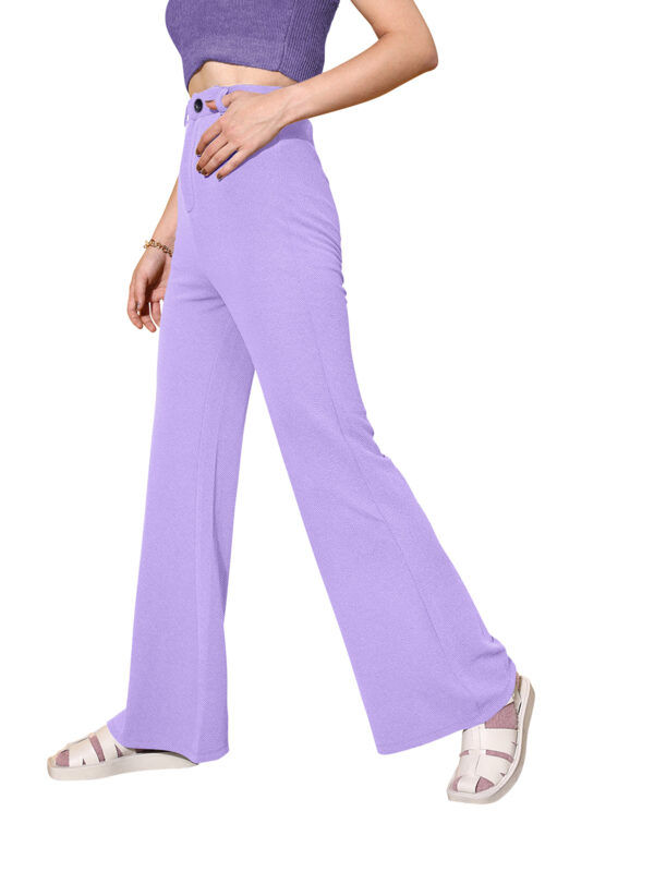 Women's Purple Trouser - Image 2