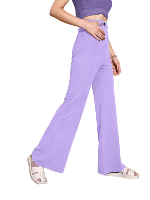 Women's Purple Trouser - Image 3