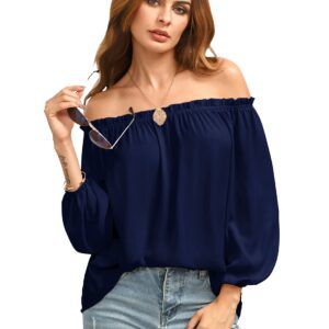 Blue Round neck Stylish Top