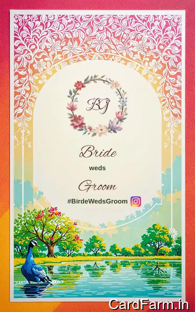 Template OP67657 - Indian wedding card