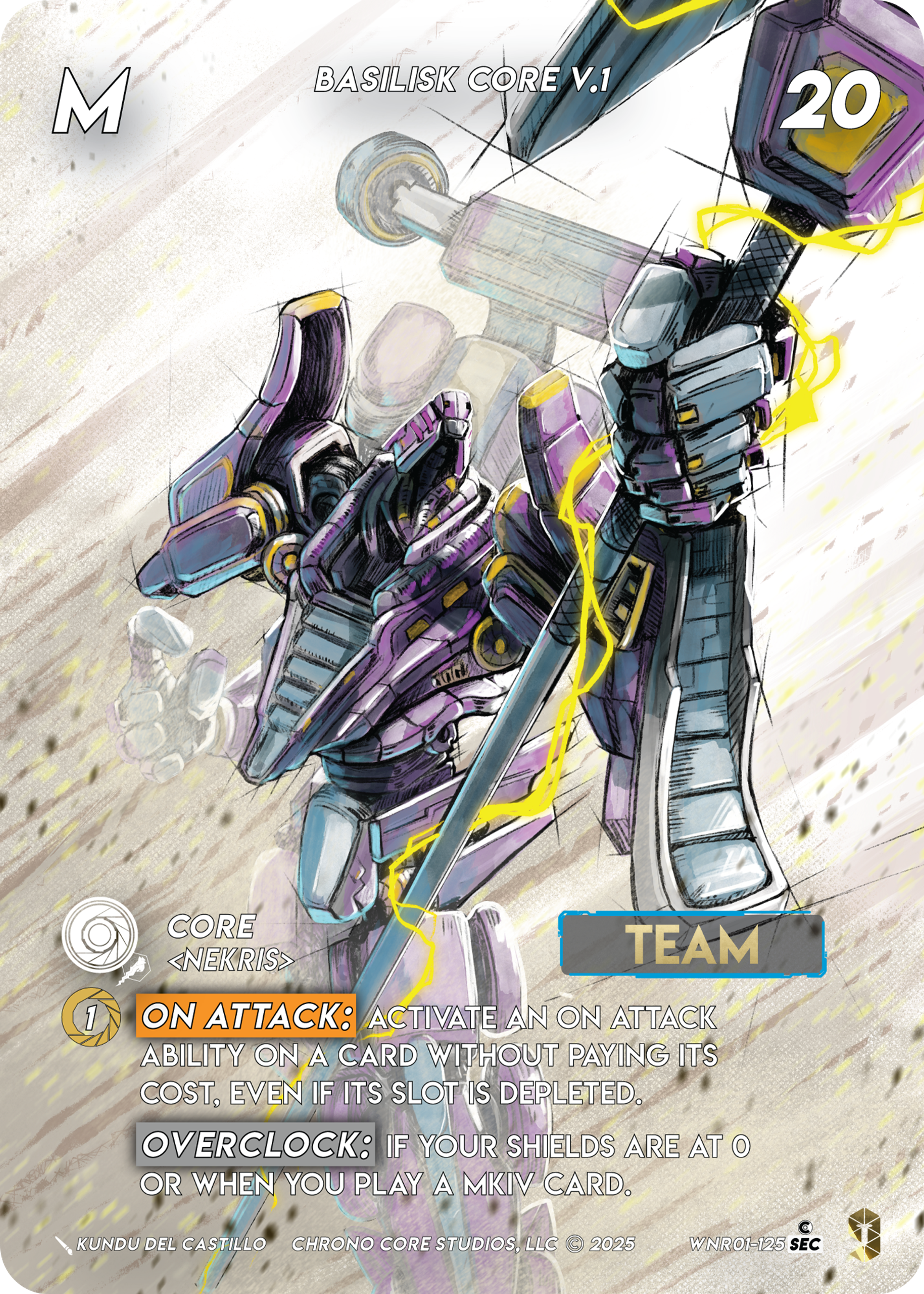Basilisk Core V.1 — War of the Nine Realms — Chrono Core