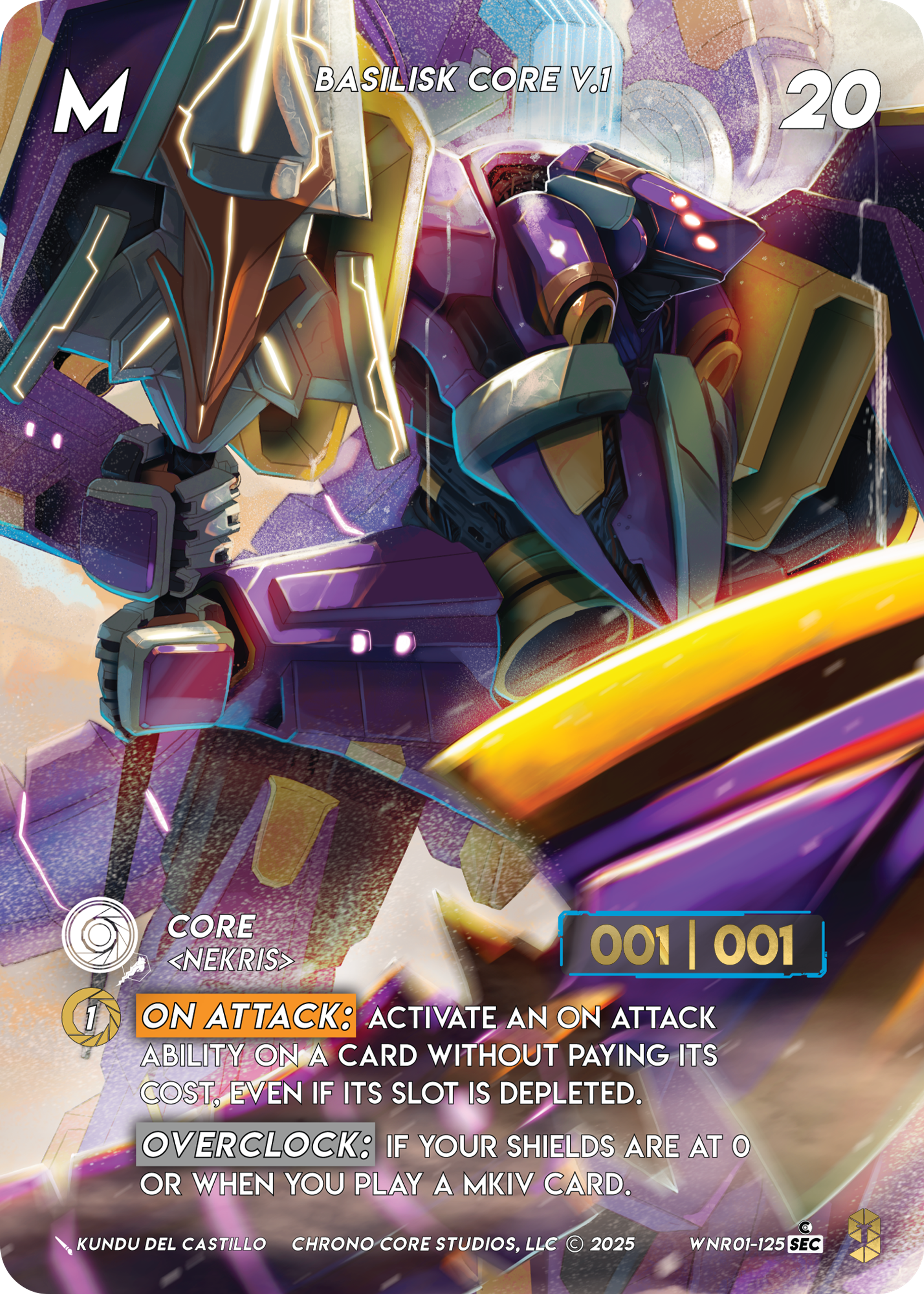 Basilisk Core V.1 — War of the Nine Realms — Chrono Core