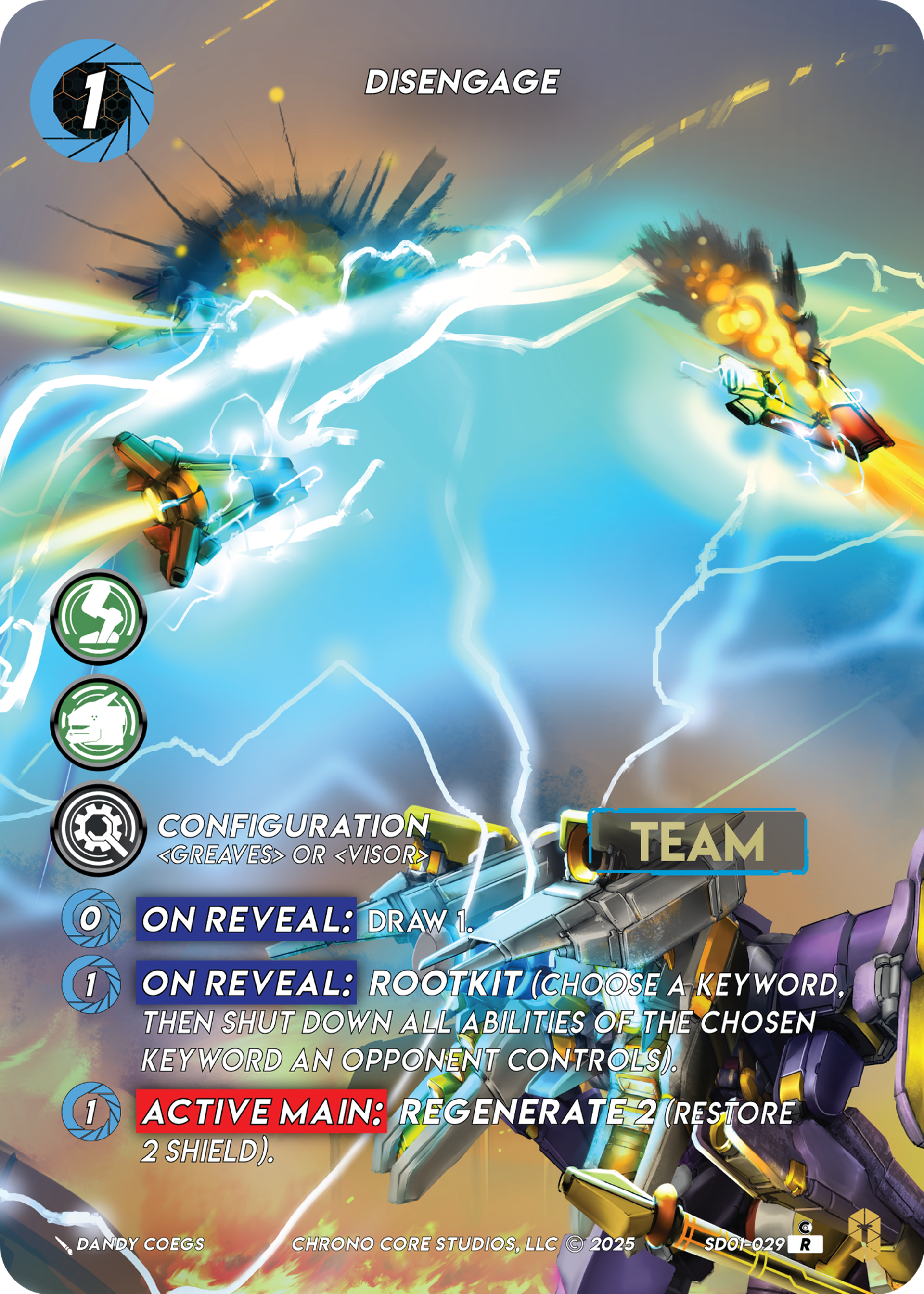 Disengage — Chaos Ensuing Structure Deck — Chrono Core