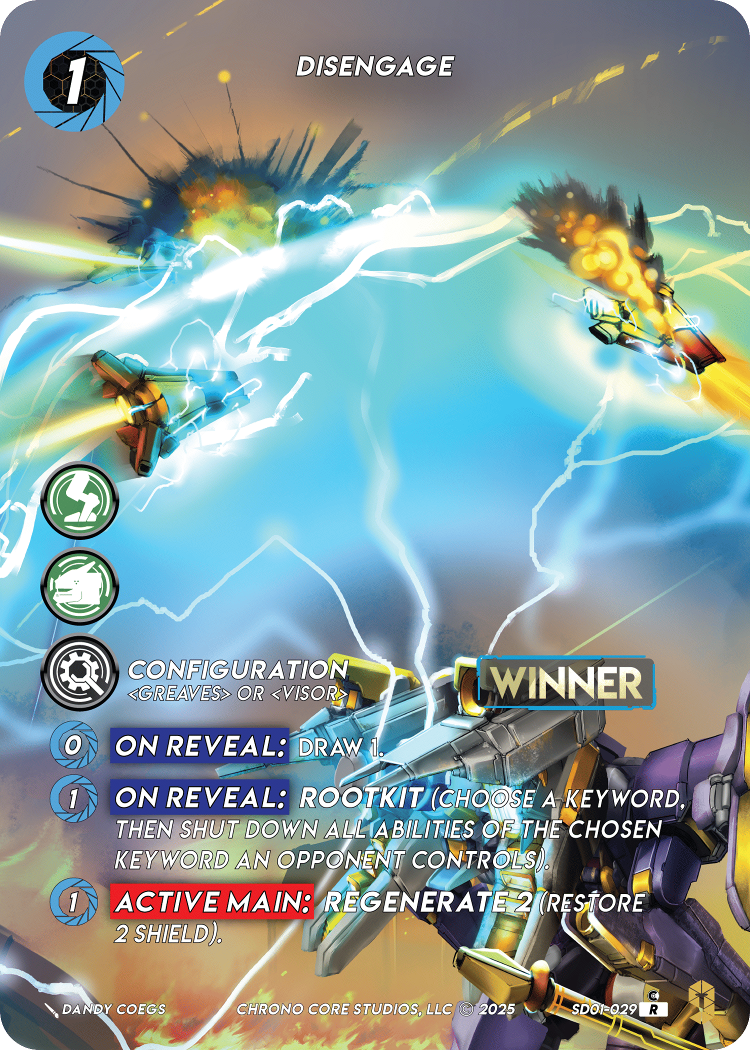 Disengage — Chaos Ensuing Structure Deck — Chrono Core