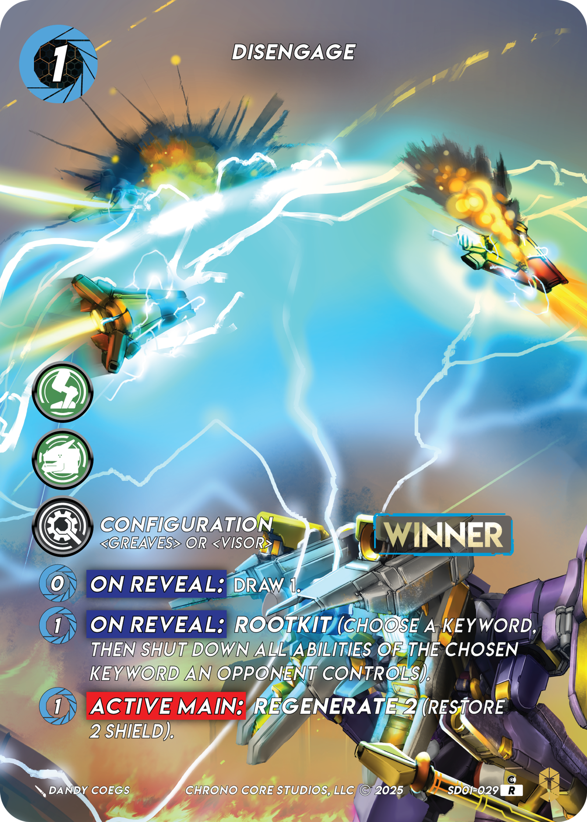 Disengage — Chaos Ensuing Structure Deck — Chrono Core