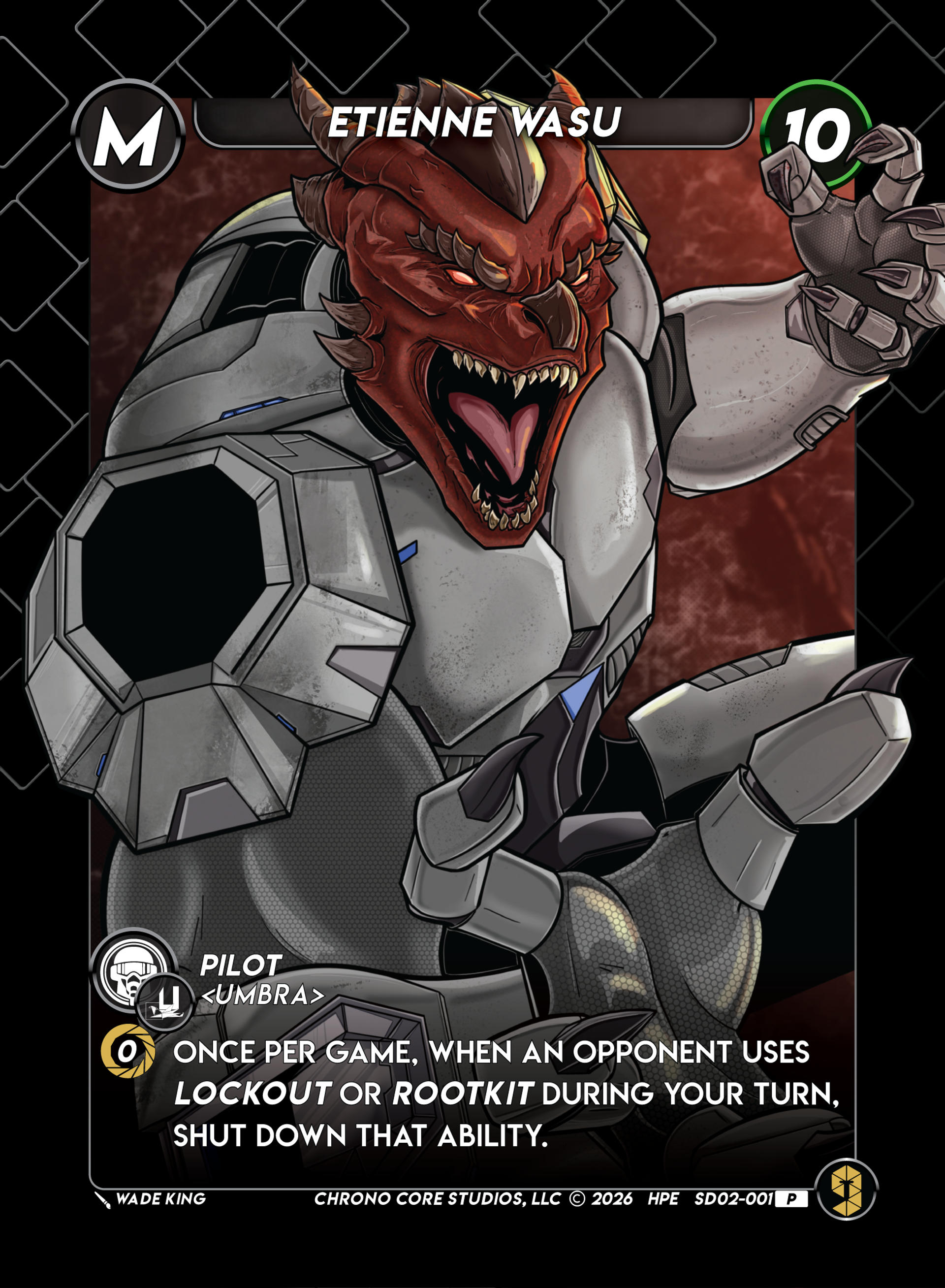 Etienne Wasu — Righteous Resolve Structure Deck — Chrono Core