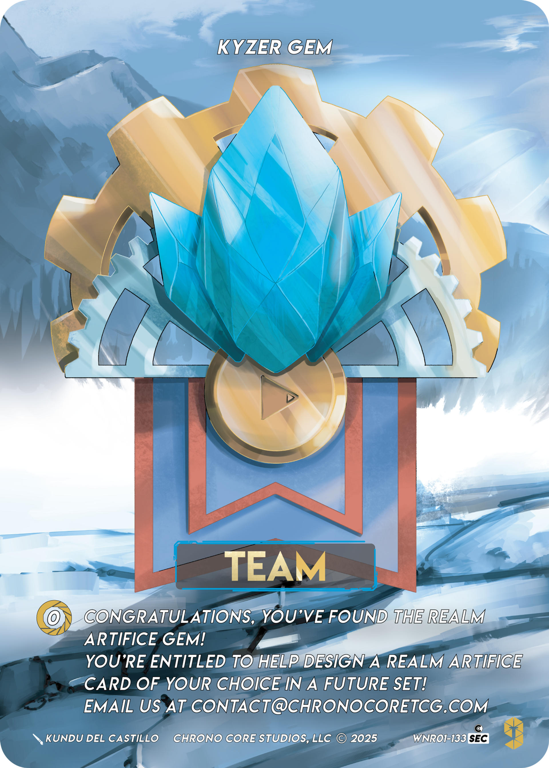Kyzer Gem — War of the Nine Realms — Chrono Core