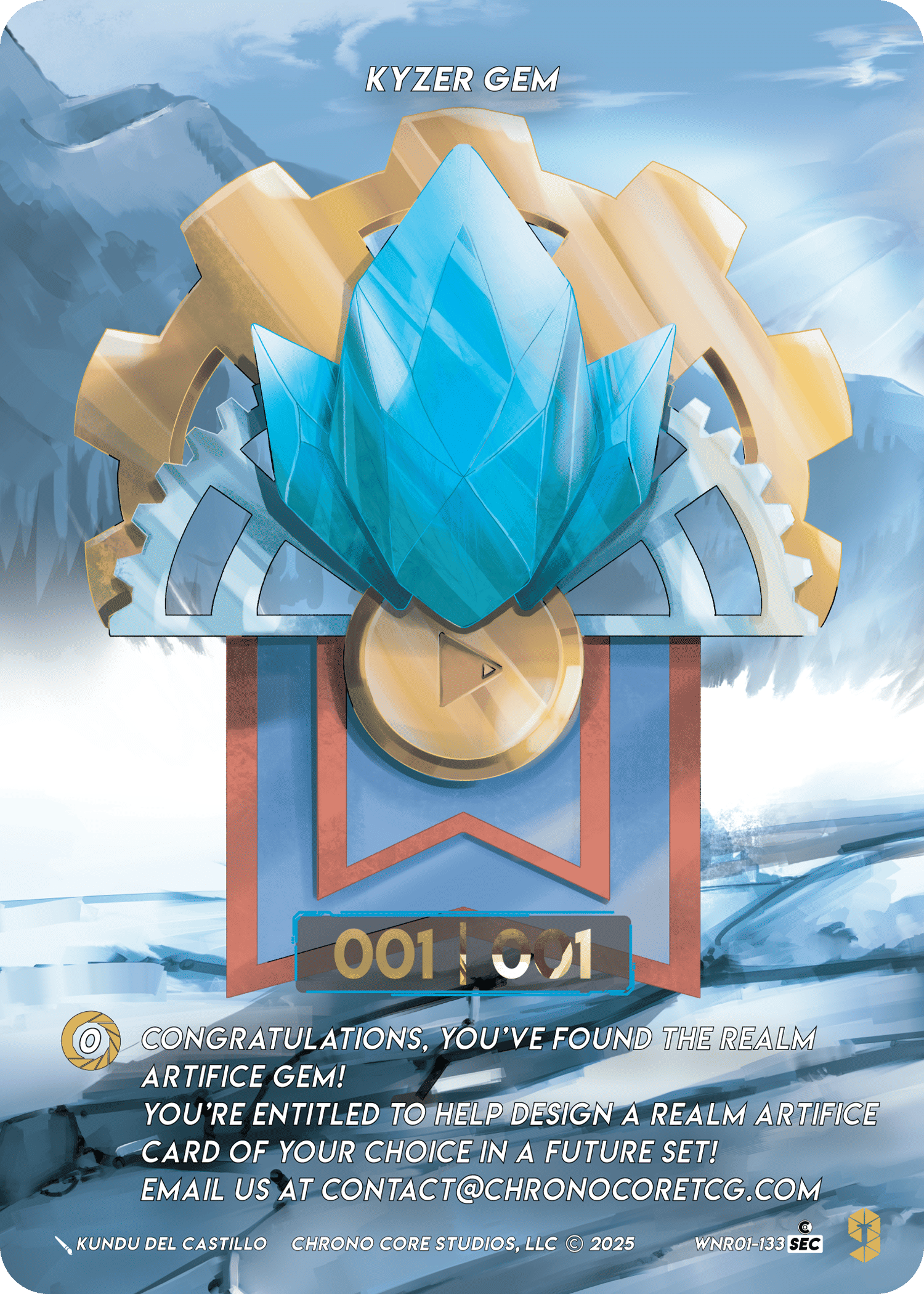 Kyzer Gem — War of the Nine Realms — Chrono Core