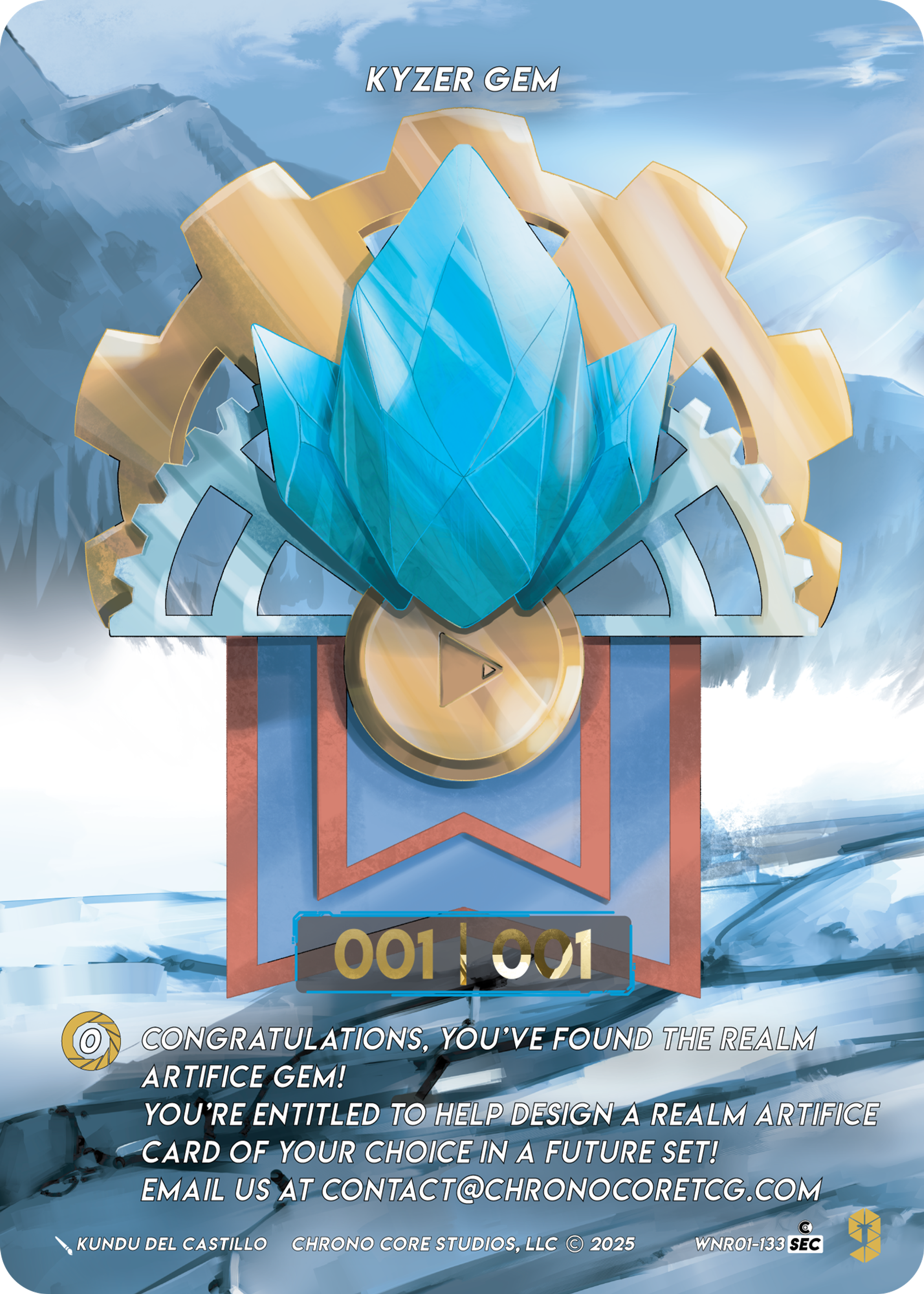 Kyzer Gem — War of the Nine Realms — Chrono Core