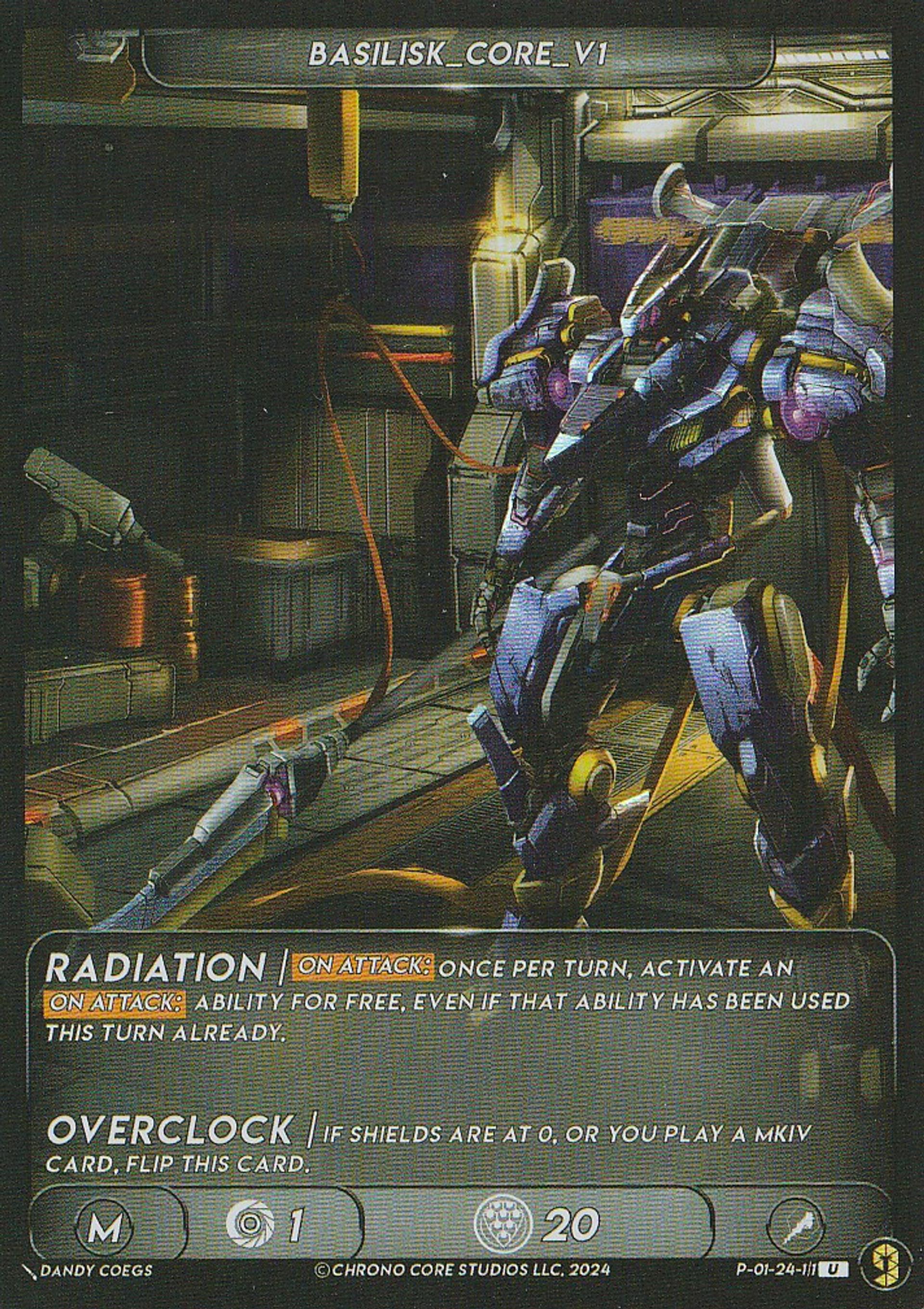 Basilisk_Core_V1 — Patreon Exclusive — Chrono Core