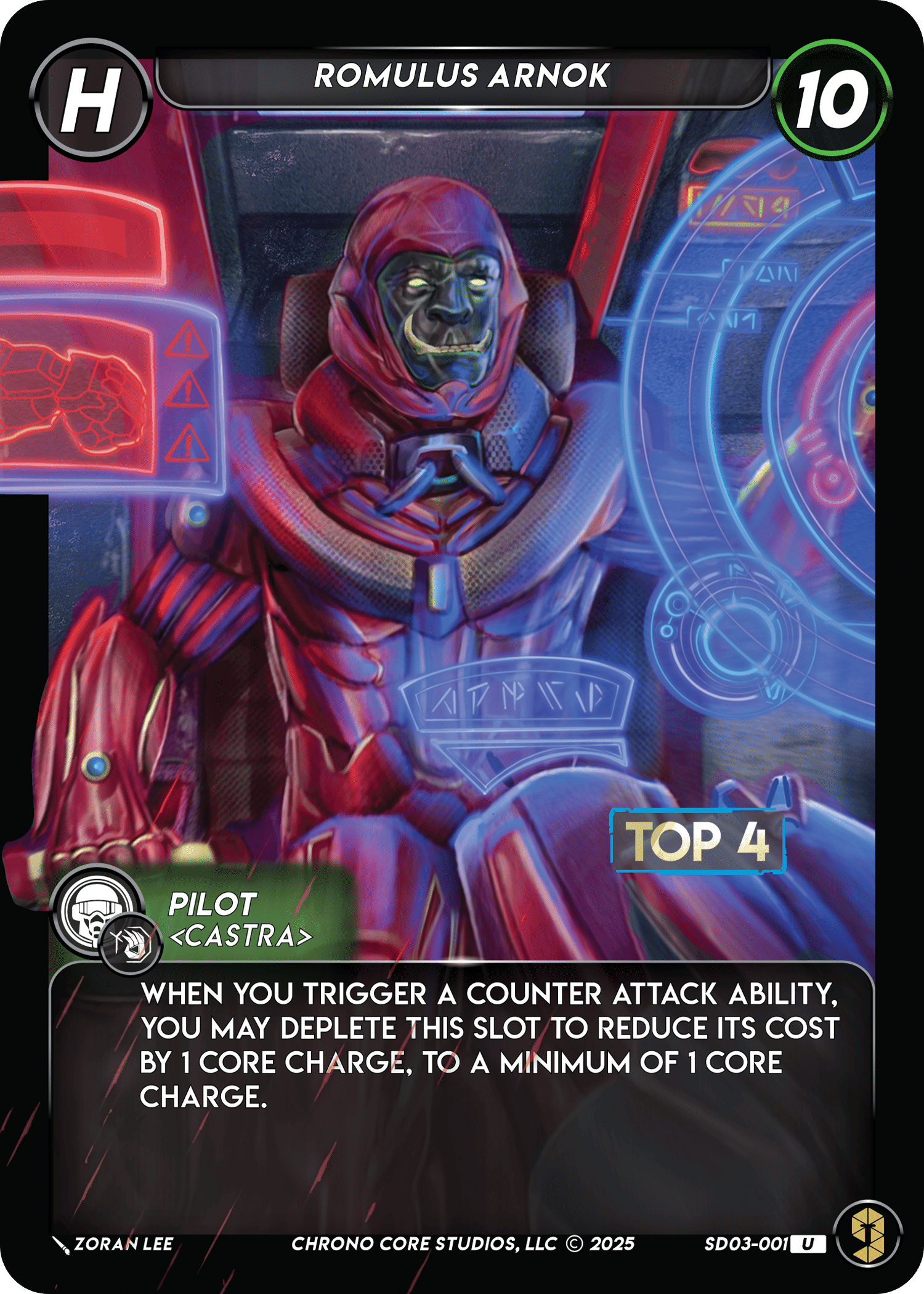 Romulus Arnok — War of the Nine Realms — Chrono Core
