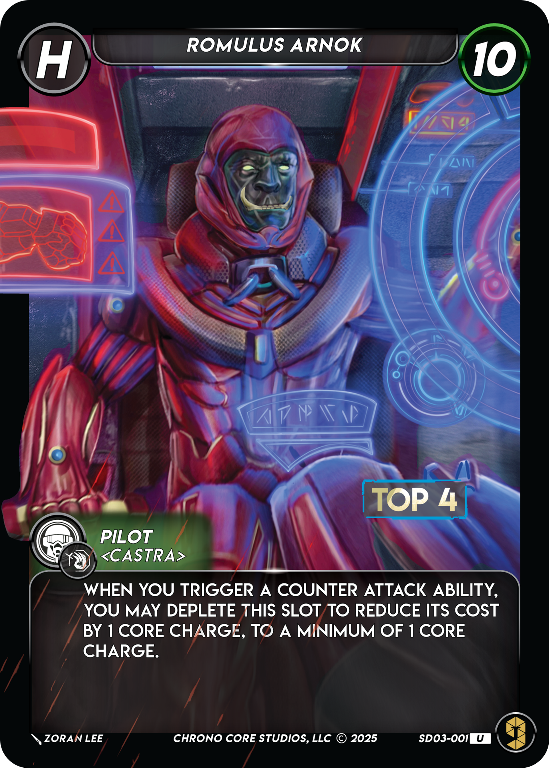 Romulus Arnok — War of the Nine Realms — Chrono Core