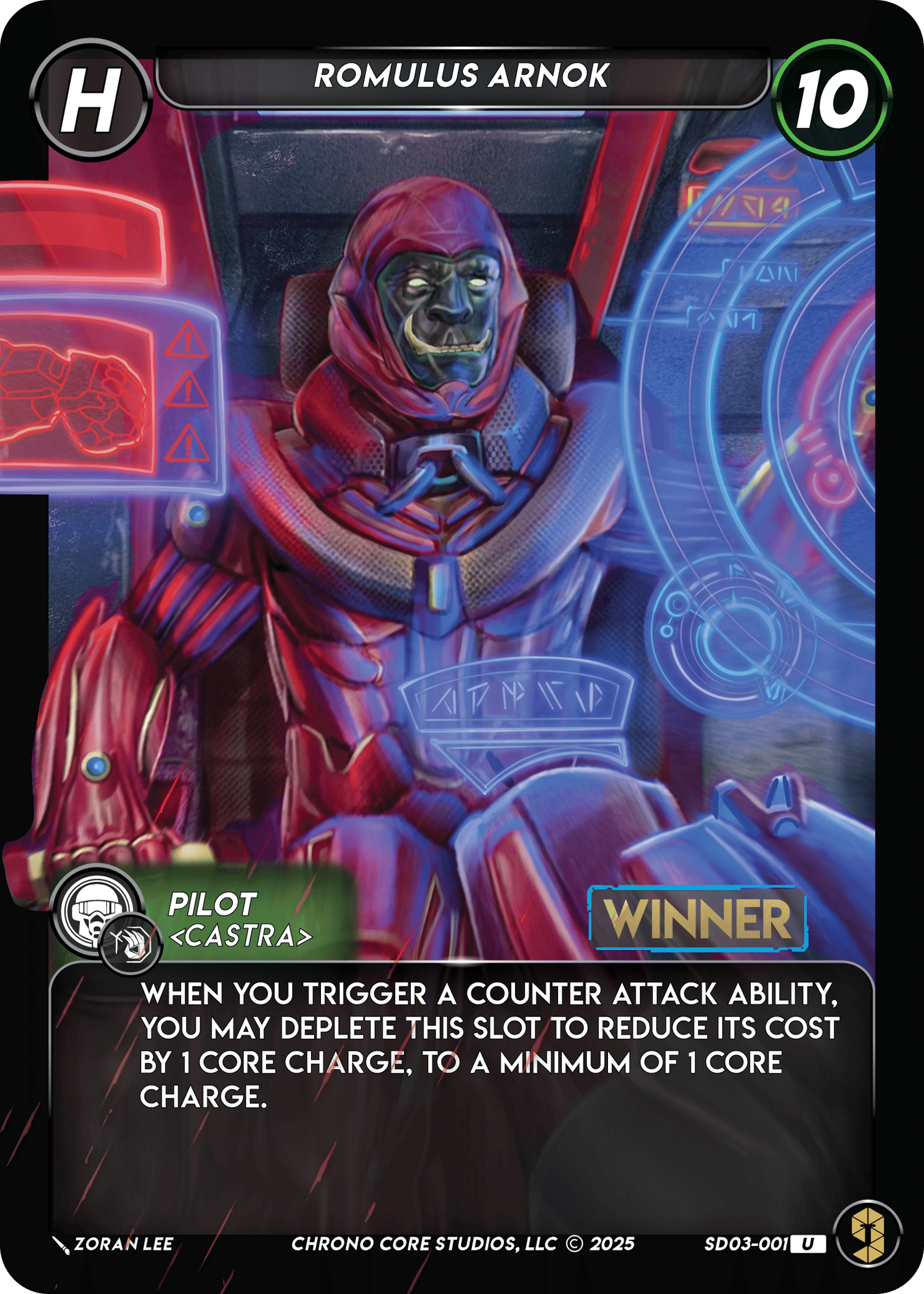 Romulus Arnok — War of the Nine Realms — Chrono Core
