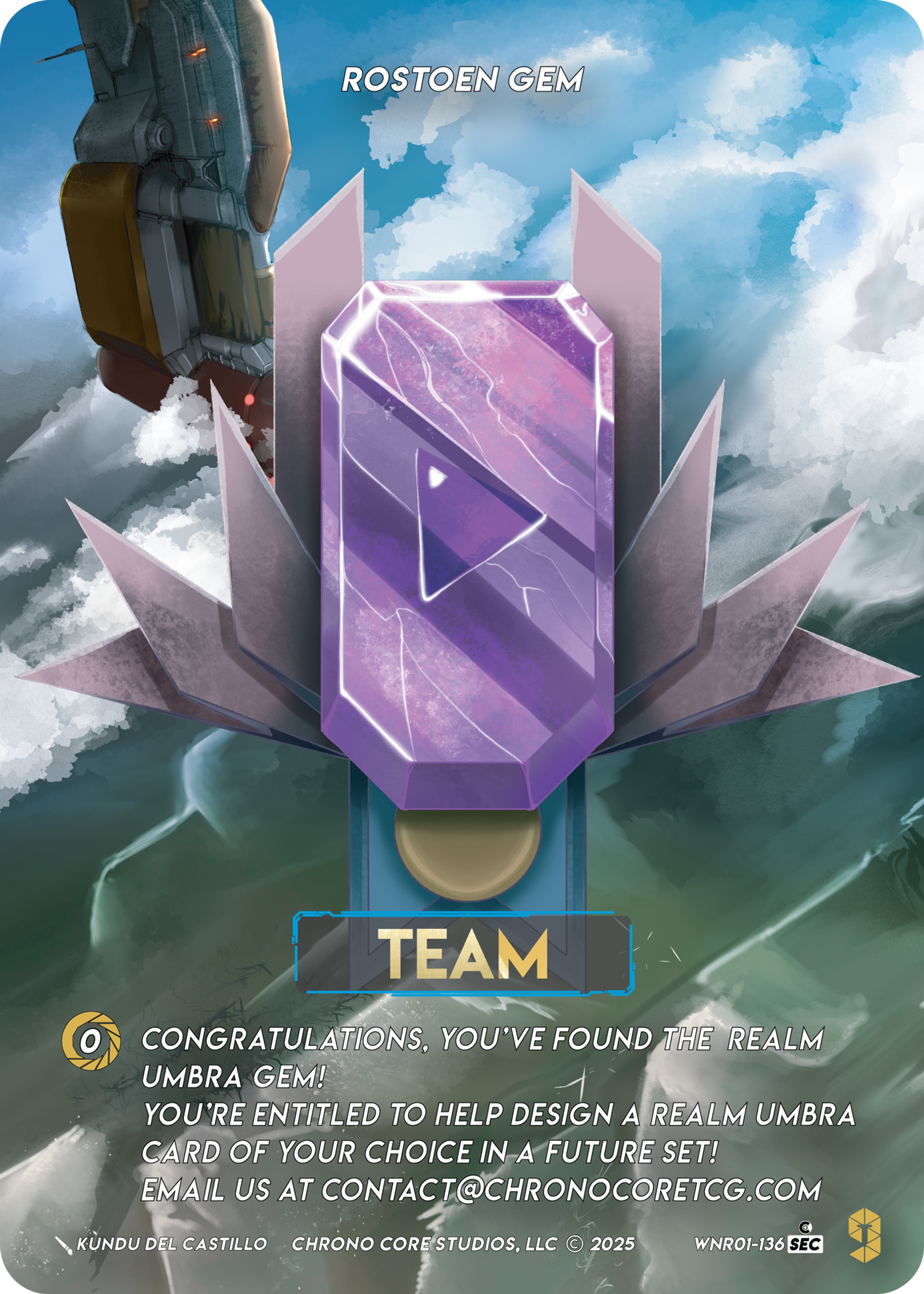 Rostoen Gem — War of the Nine Realms — Chrono Core
