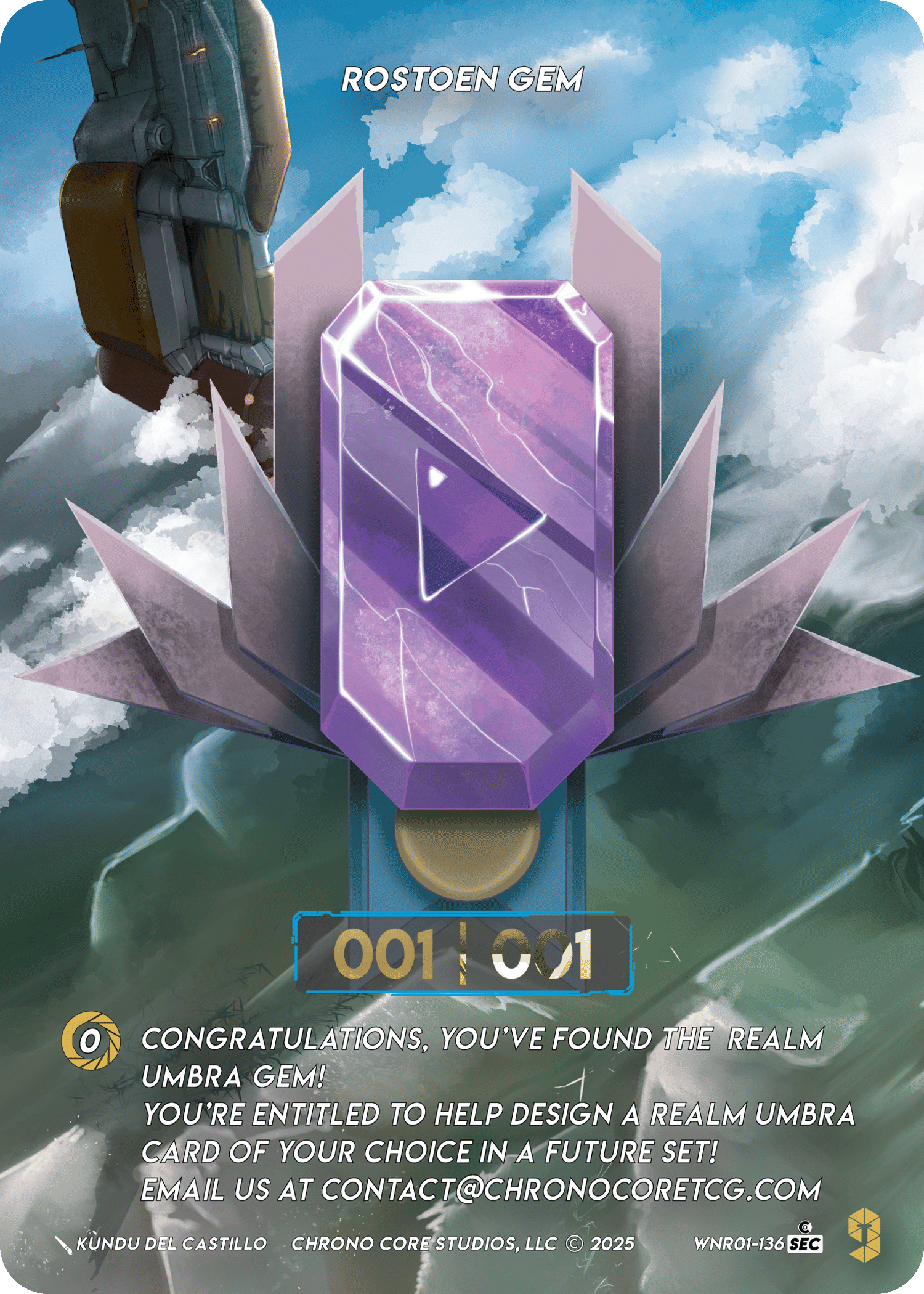 Rostoen Gem — War of the Nine Realms — Chrono Core