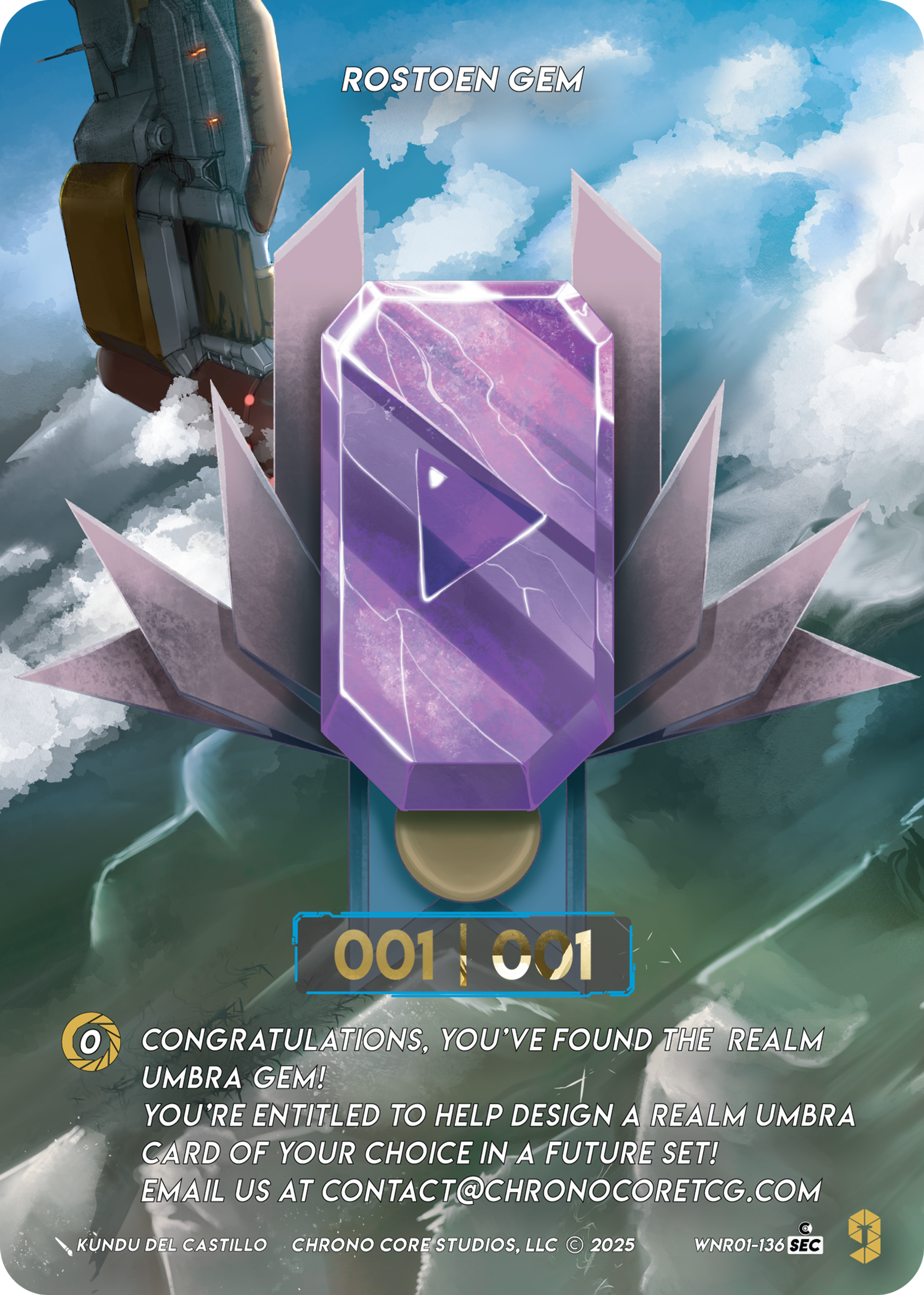 Rostoen Gem — War of the Nine Realms — Chrono Core