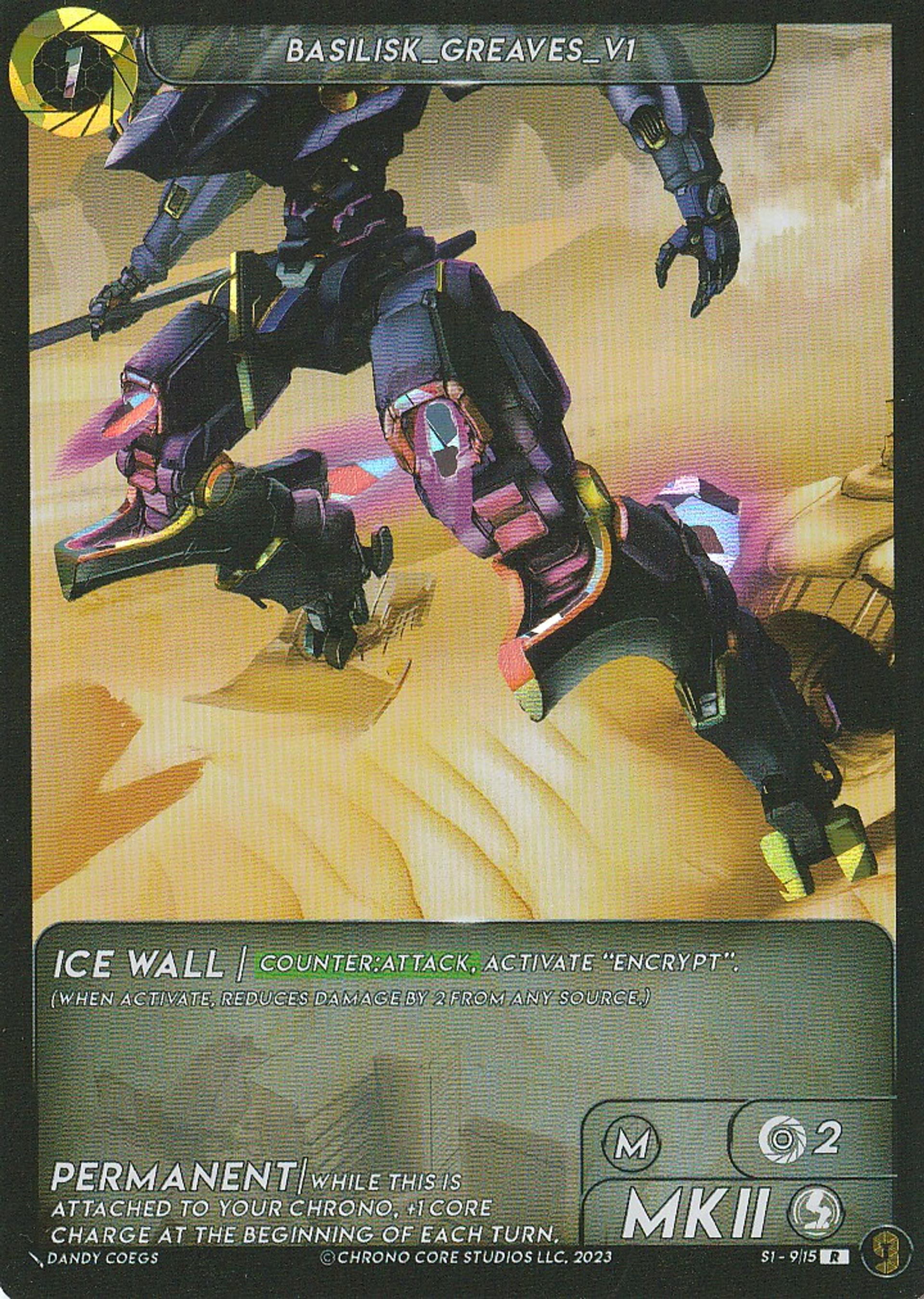 Basilisk_Greaves_V1 — Sample Set 1 — Chrono Core