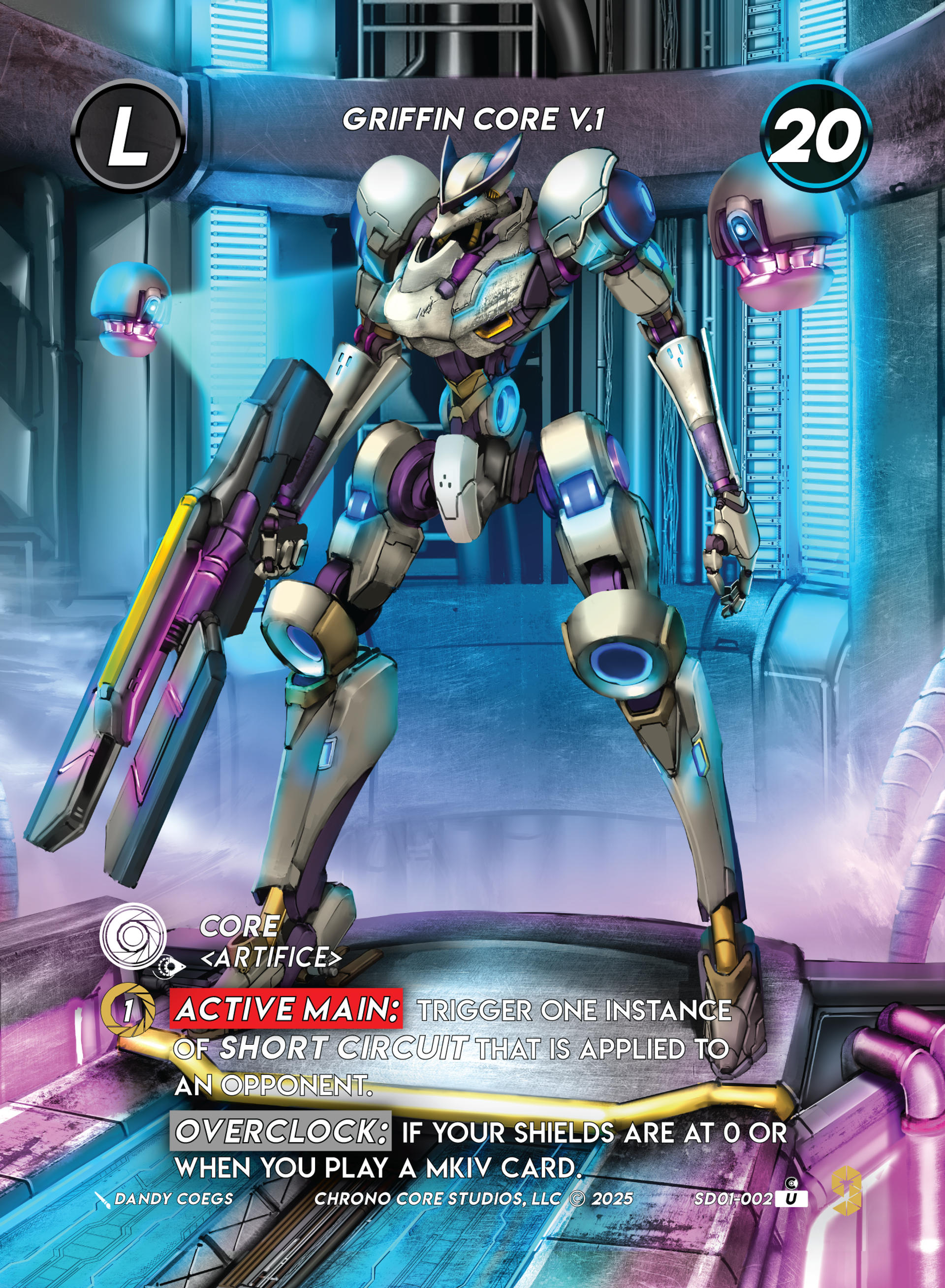 Griffin Core V.1 — Chaos Ensuing Structure Deck — Chrono Core