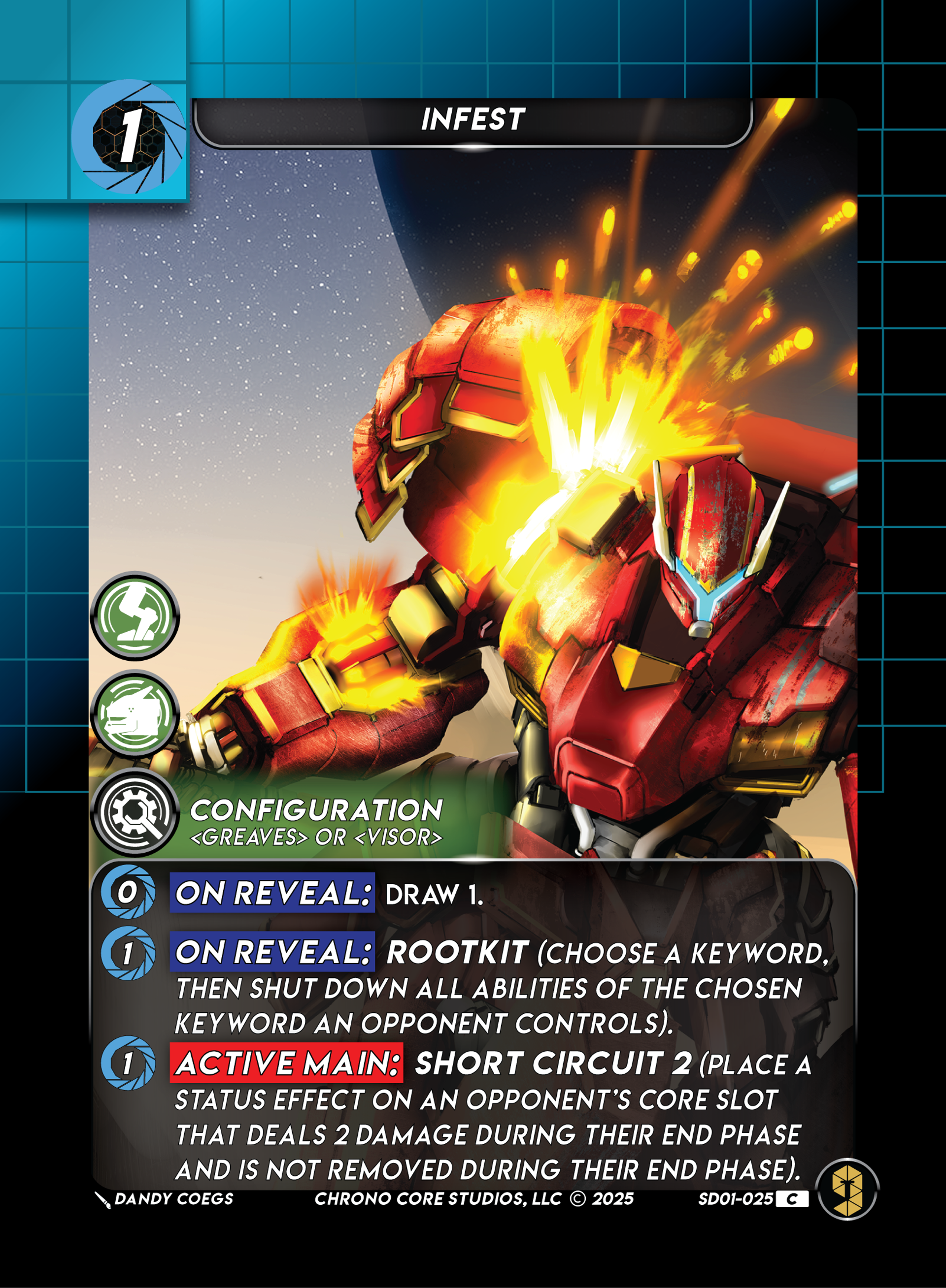 Infest — Chaos Ensuing Structure Deck — Chrono Core