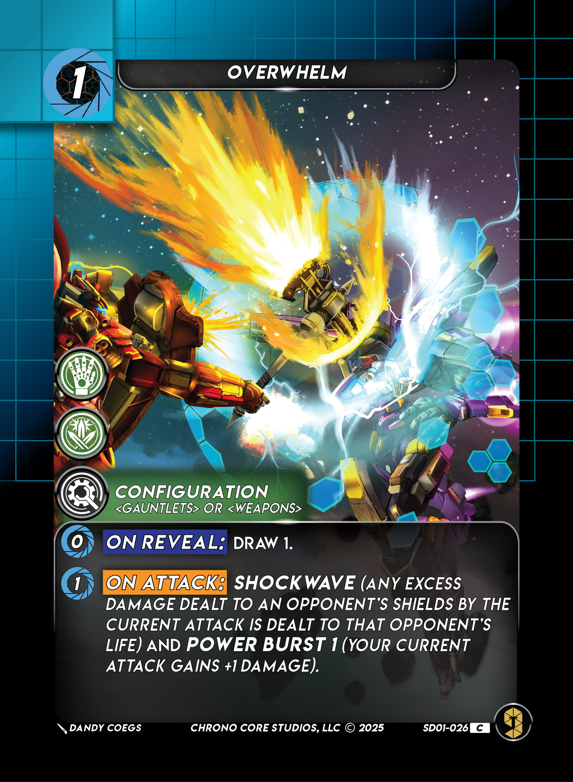 Overwhelm — Chaos Ensuing Structure Deck — Chrono Core