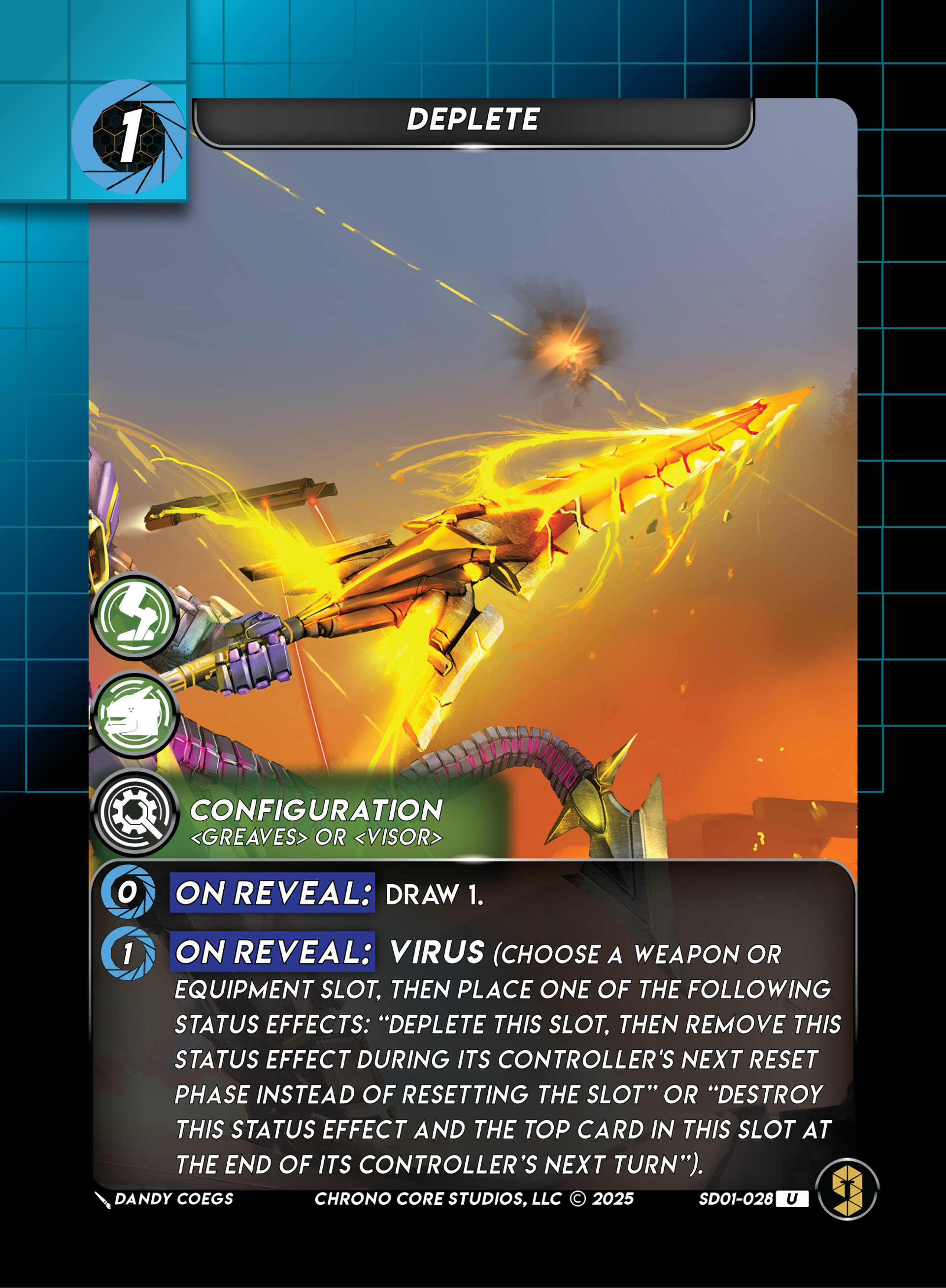 Deplete — Chaos Ensuing Structure Deck — Chrono Core