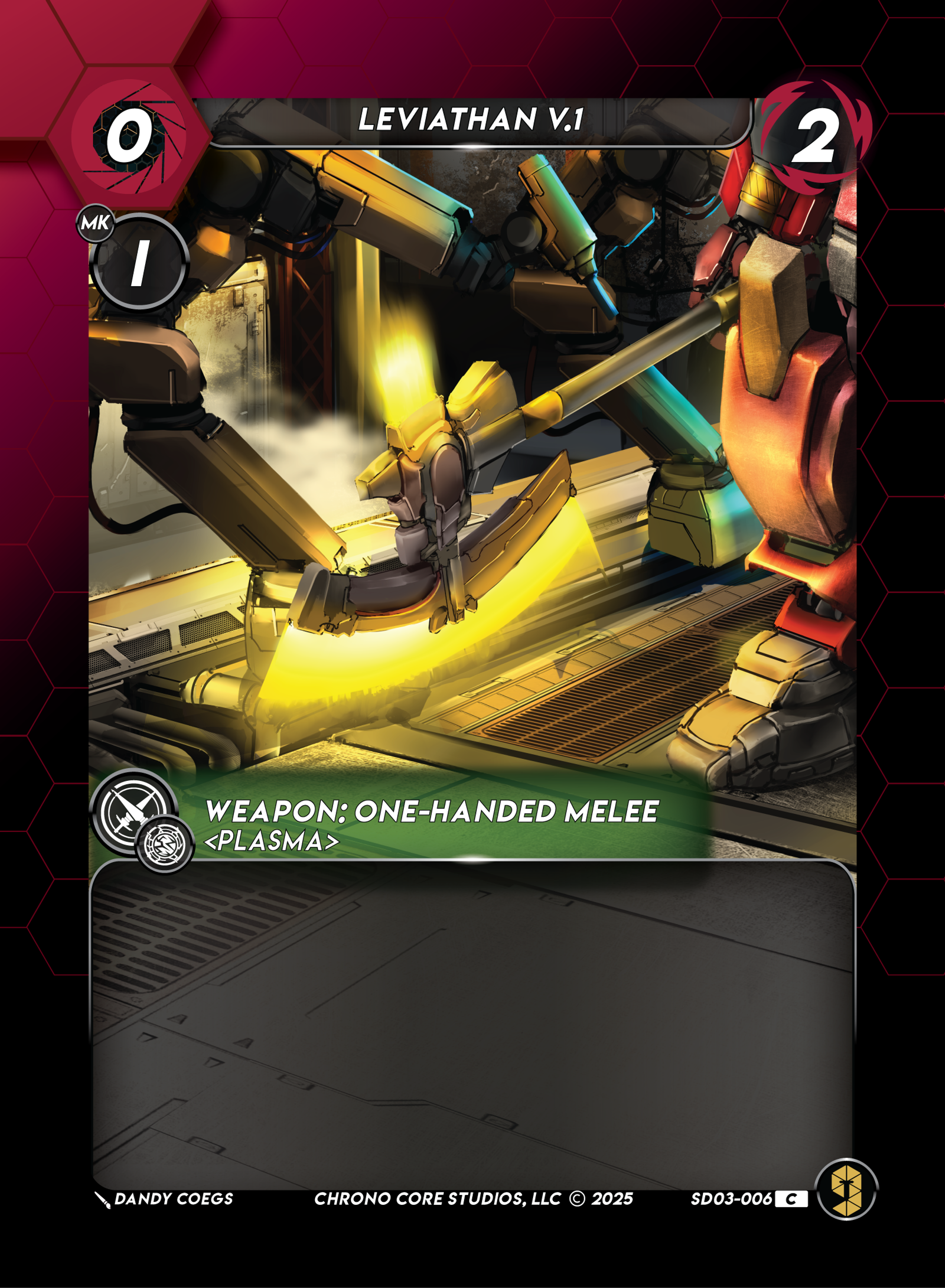 Leviathan V.1 — Knight of Chaos Structure Deck — Chrono Core