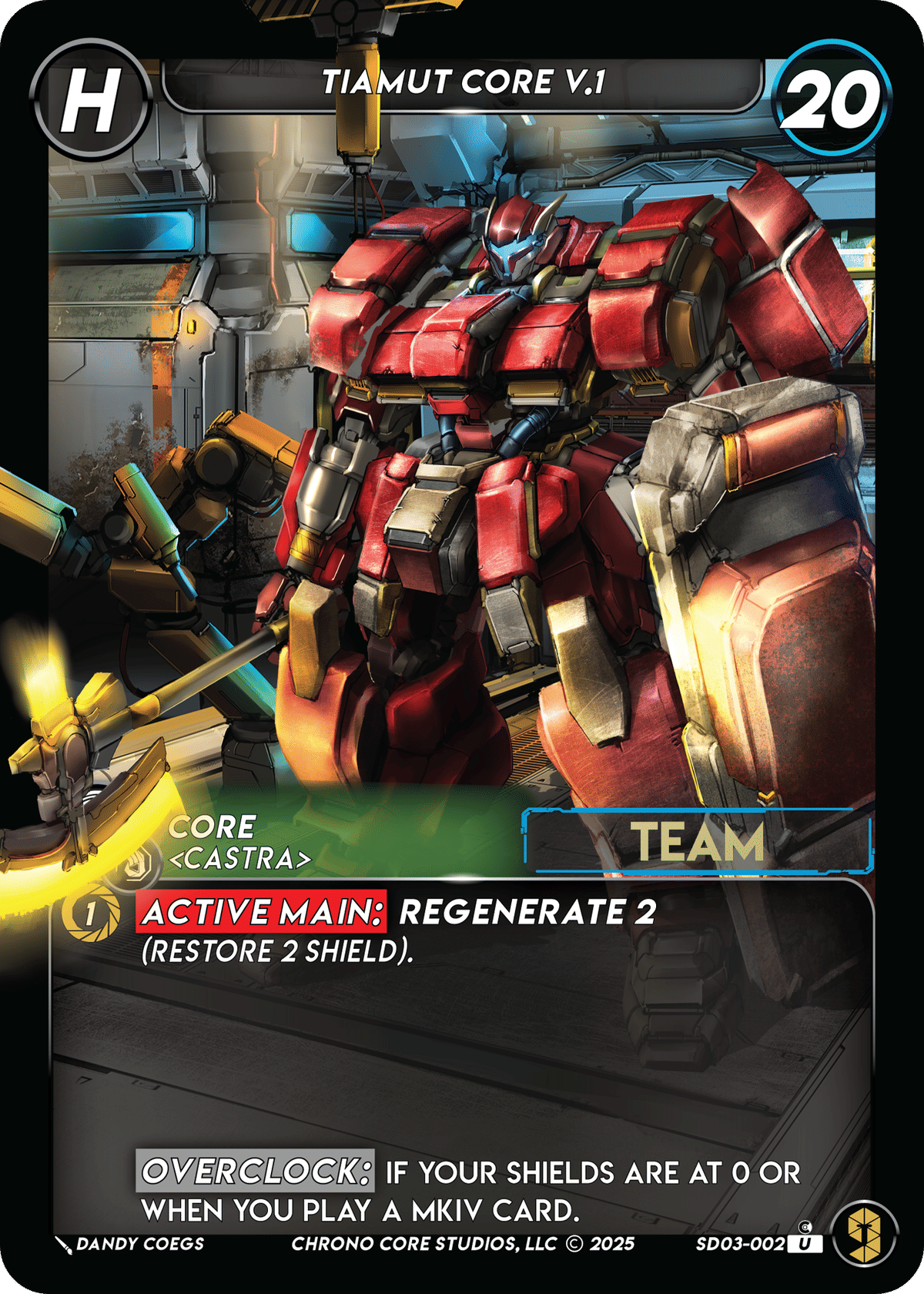 Tiamut Core V.1 from War of the Nine Realms - Chrono Core