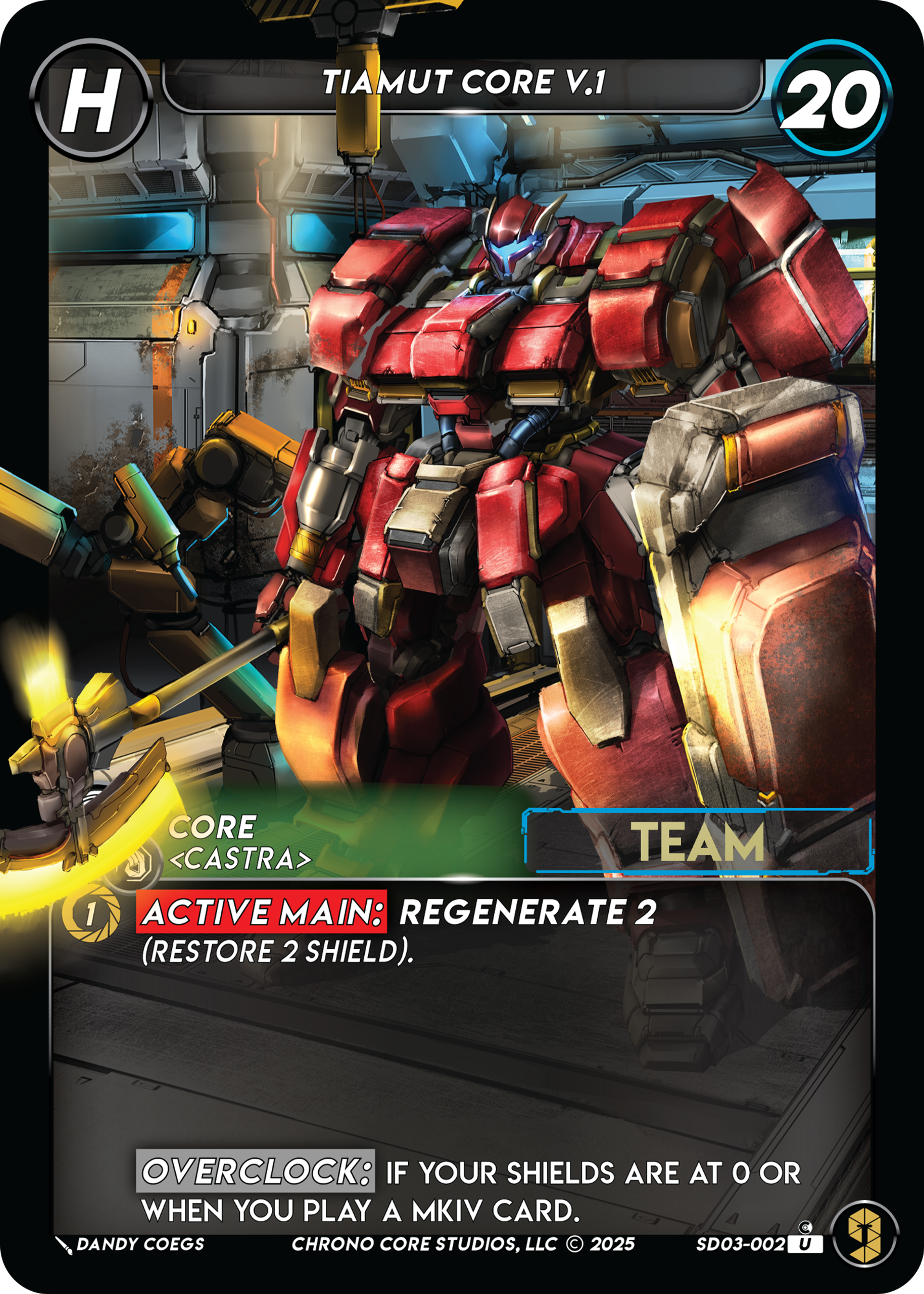 Tiamut Core V.1 — War of the Nine Realms — Chrono Core