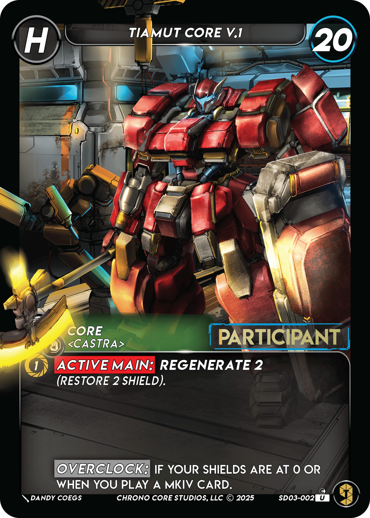 Tiamut Core V.1 from War of the Nine Realms - Chrono Core