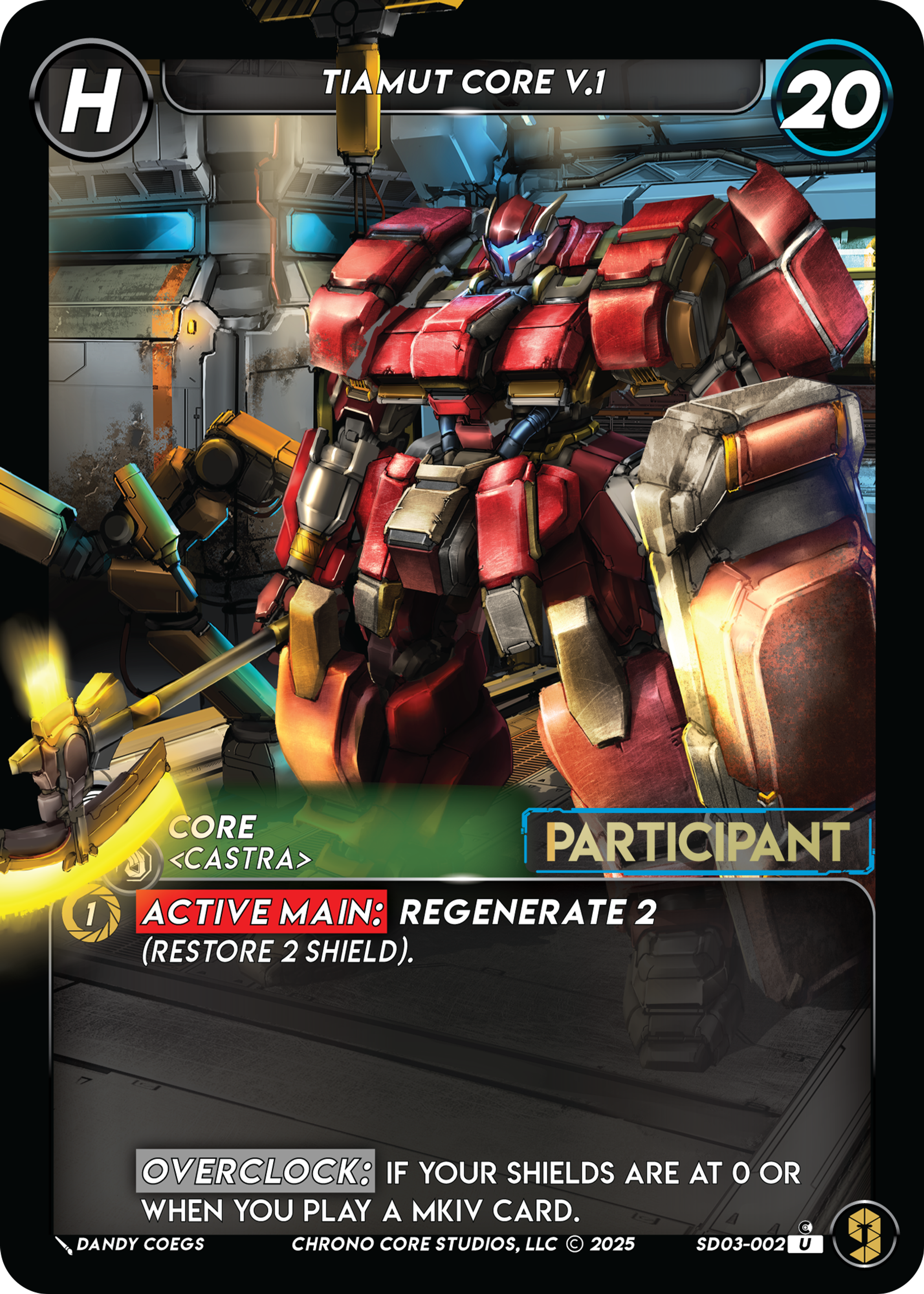 Tiamut Core V.1 — War of the Nine Realms — Chrono Core