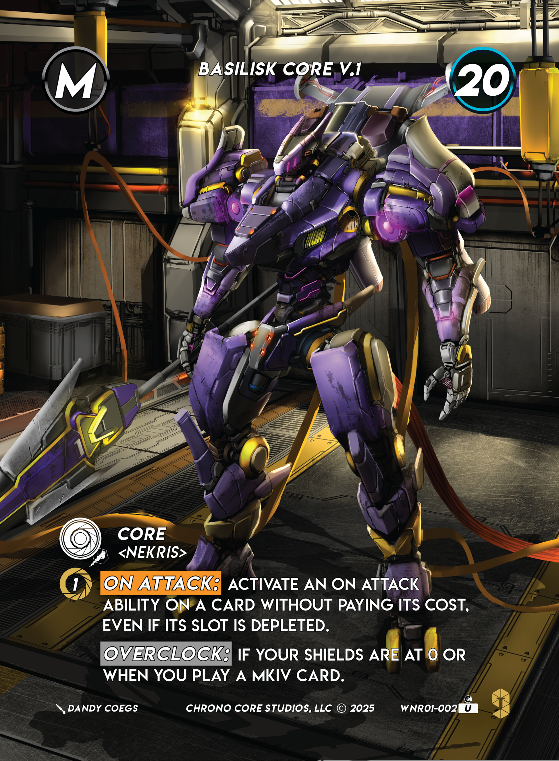 Basilisk Core V.1 — War of the Nine Realms — Chrono Core