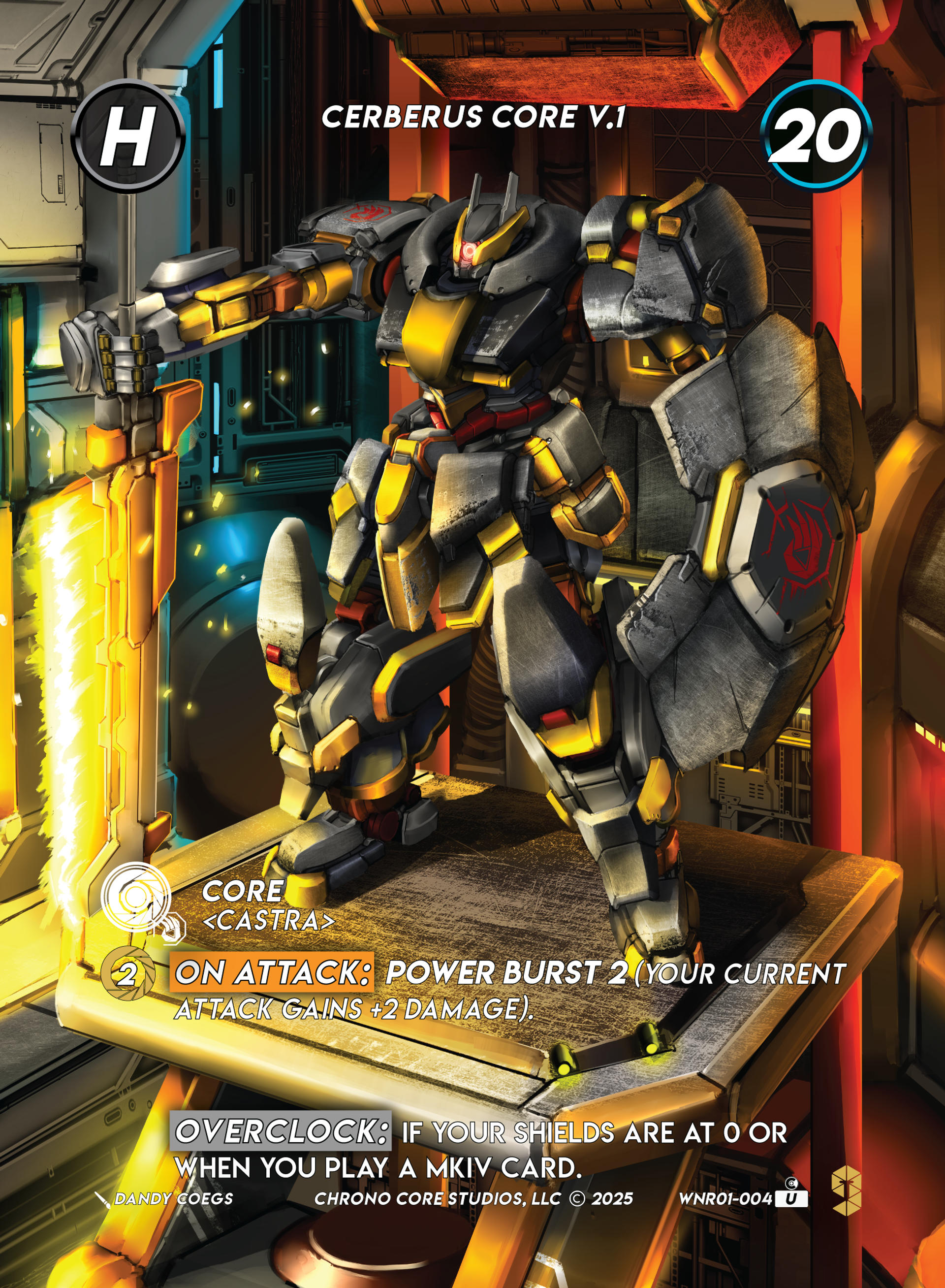 Cerberus Core V.1 — War of the Nine Realms — Chrono Core