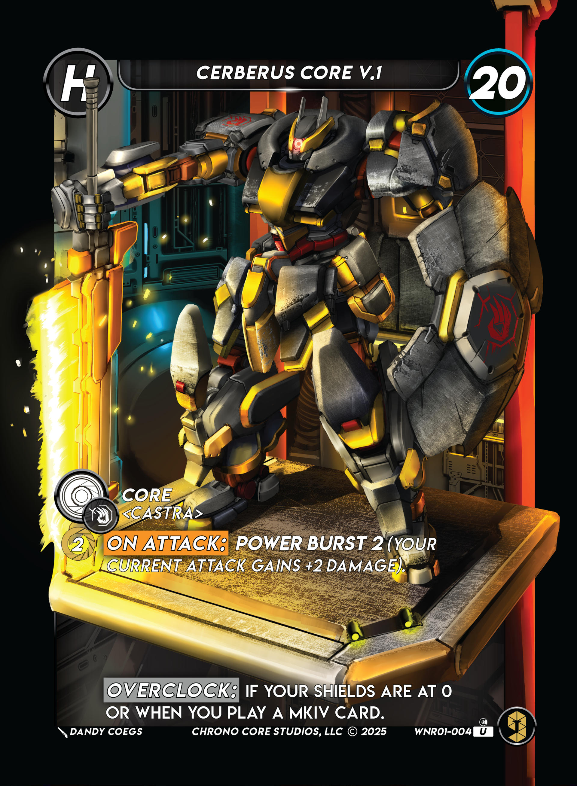 Cerberus Core V.1 — War of the Nine Realms — Chrono Core