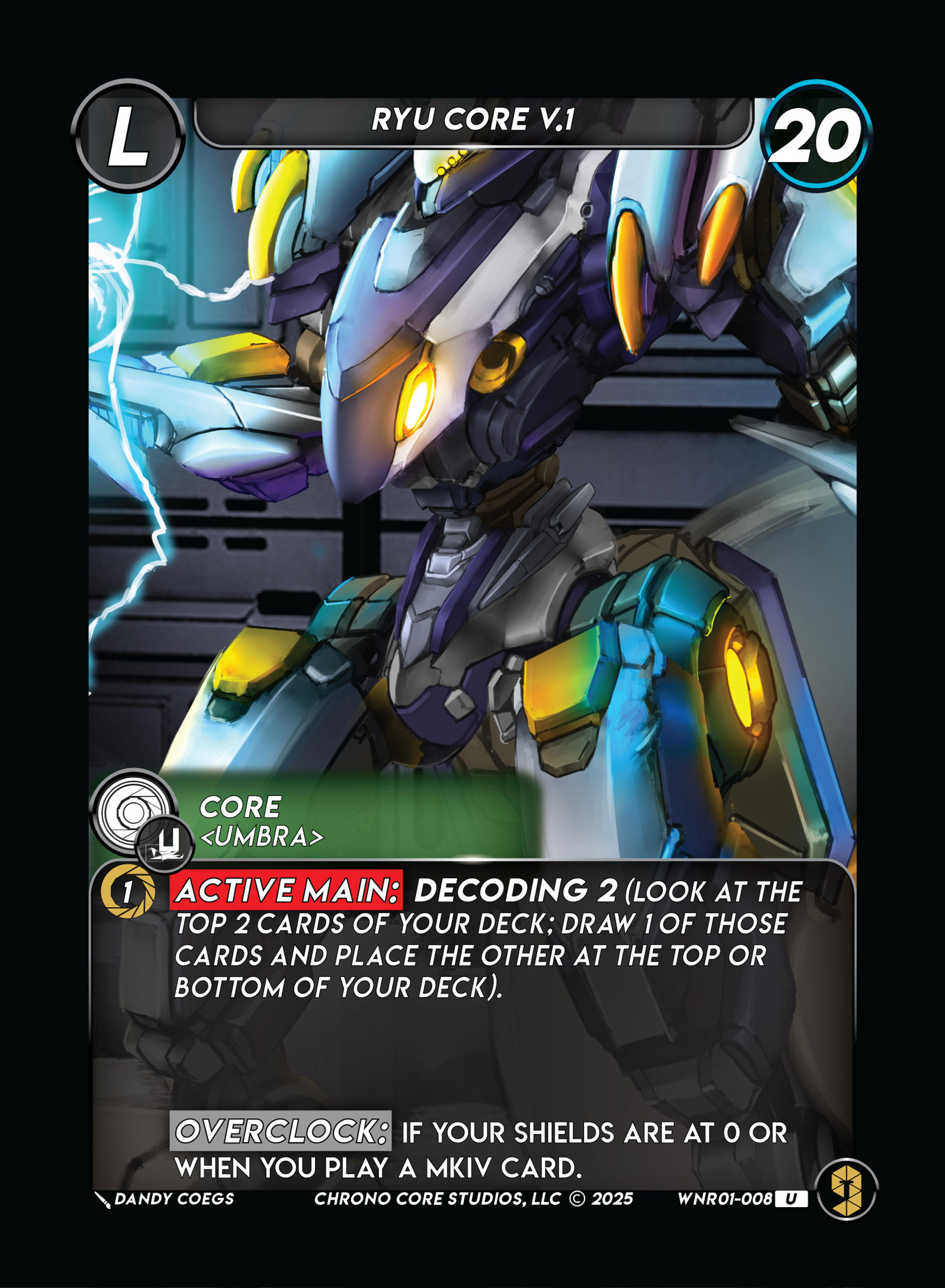 Ryu Core V.1 — War of the Nine Realms — Chrono Core