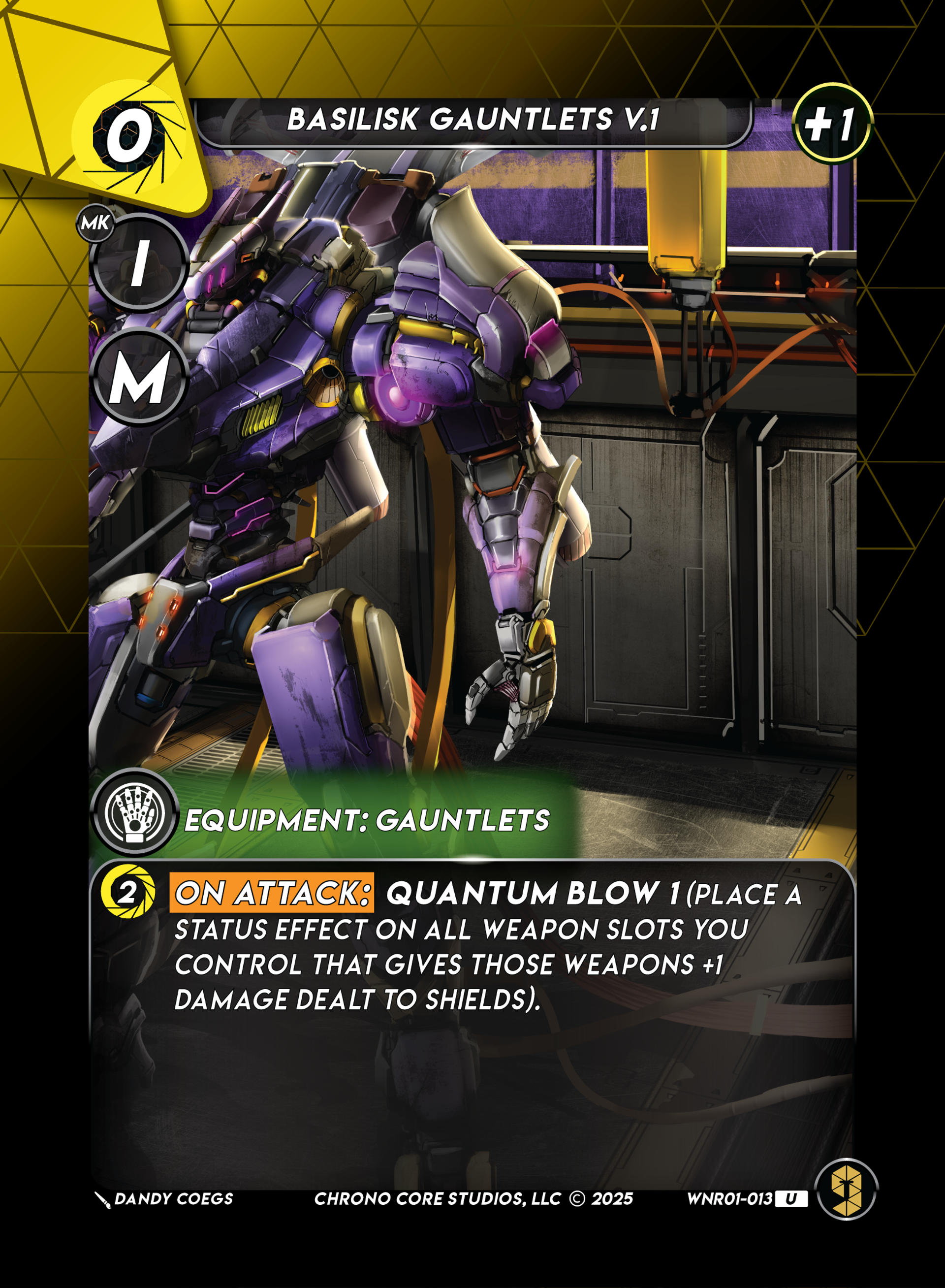 Basilisk Gauntlets V.1 — War of the Nine Realms — Chrono Core