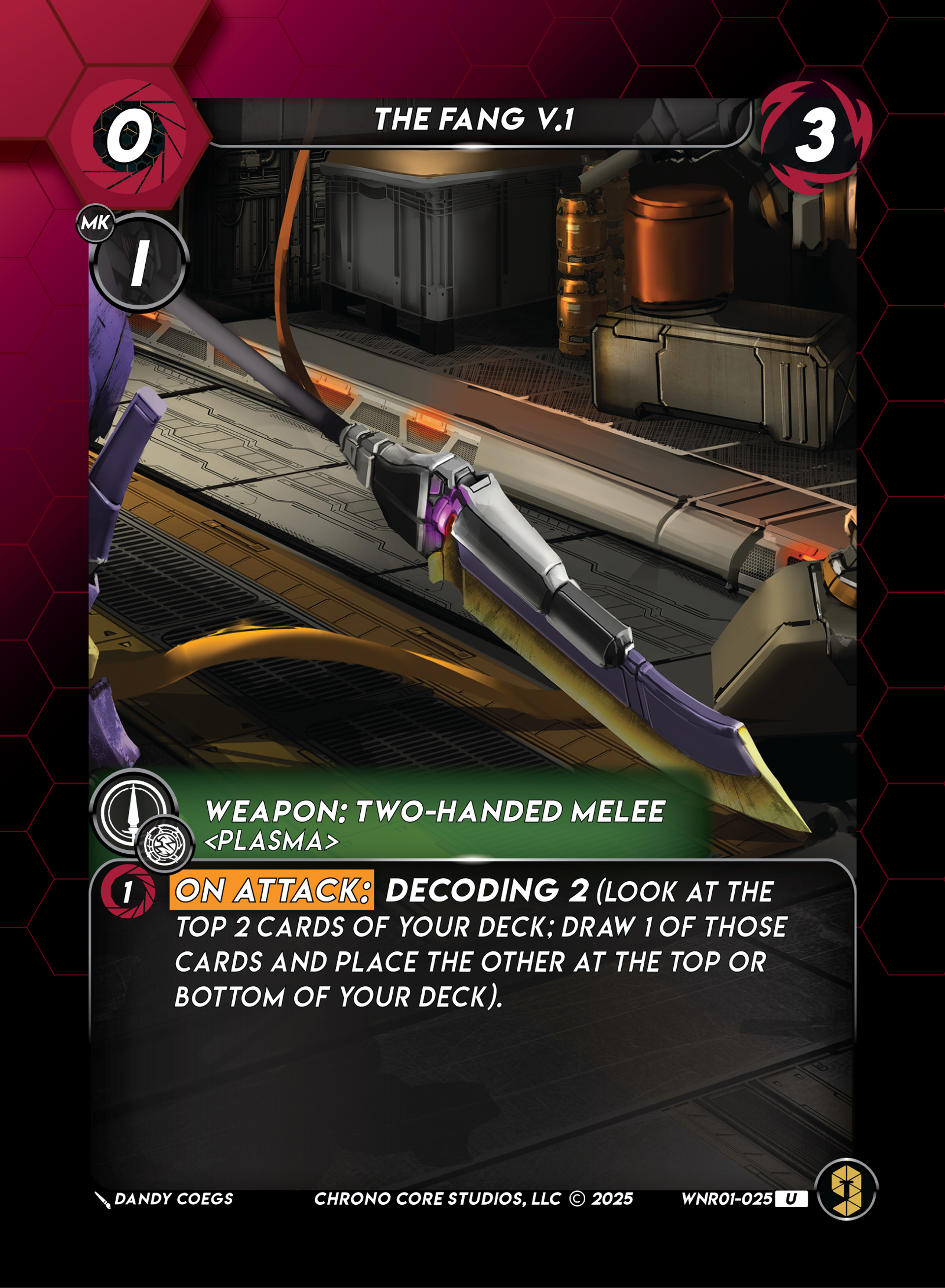 The Fang V.1 — War of the Nine Realms — Chrono Core