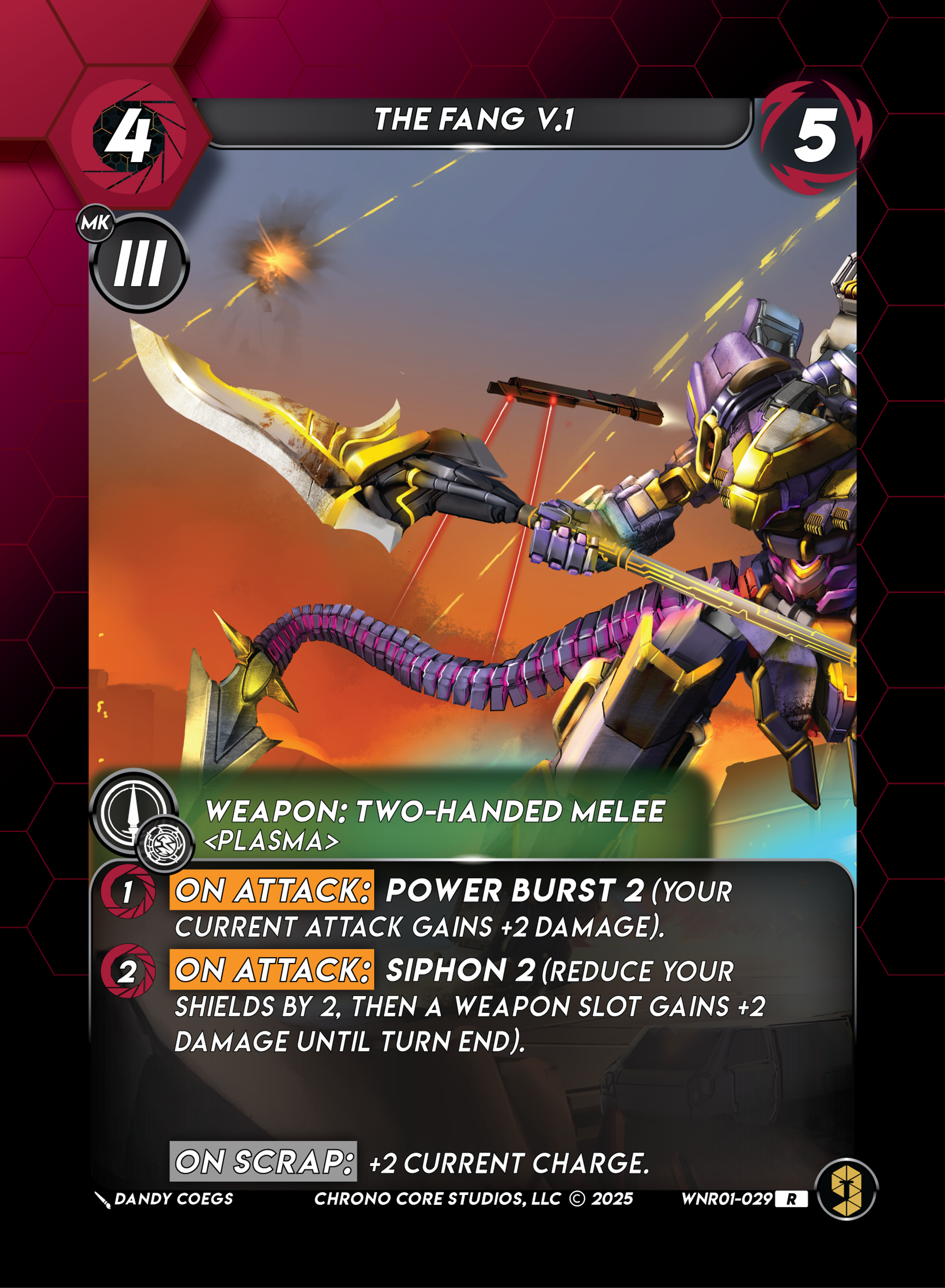 The Fang V.1 — War of the Nine Realms — Chrono Core