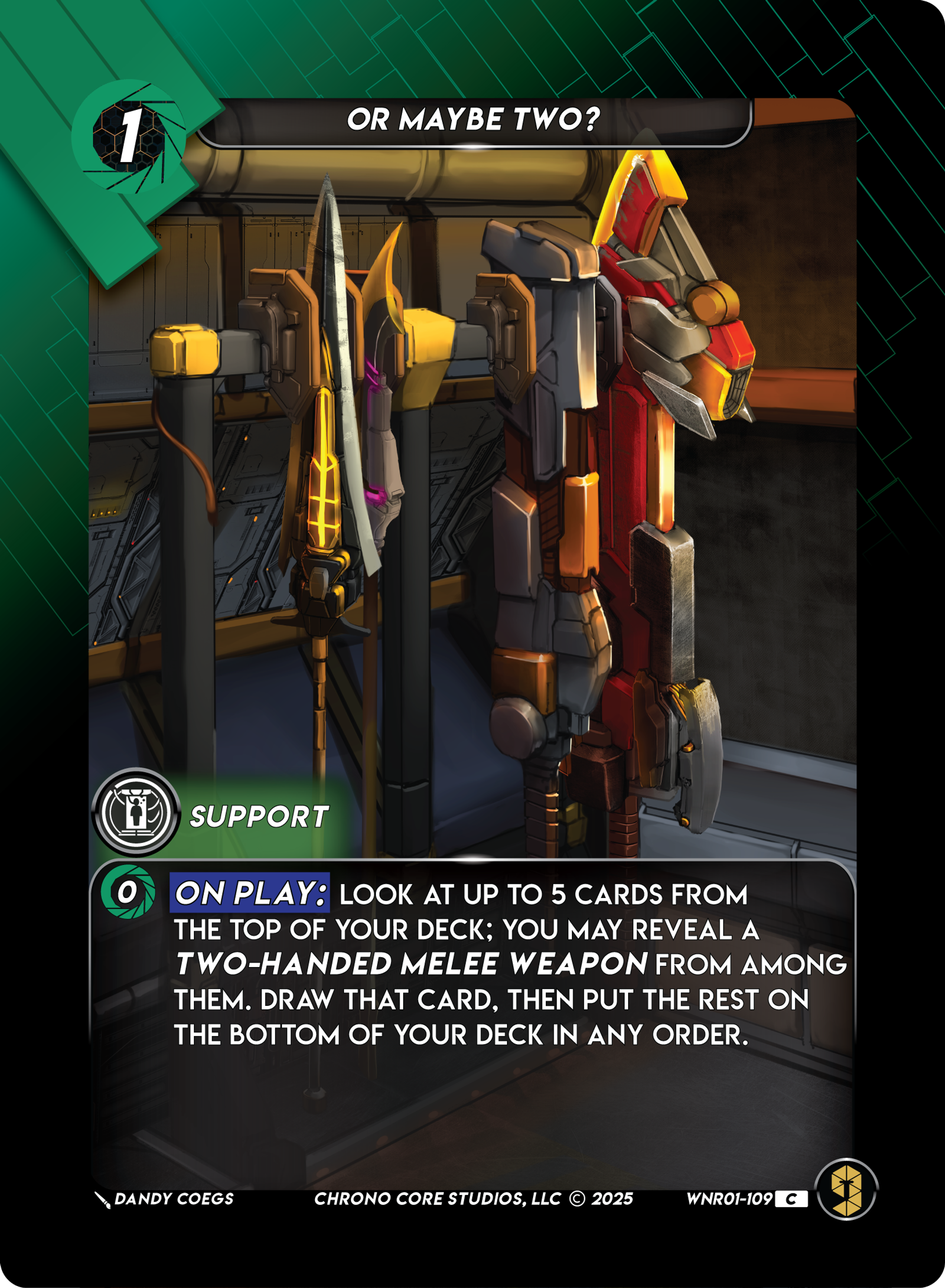 Or Maybe Two? — War of the Nine Realms — Chrono Core