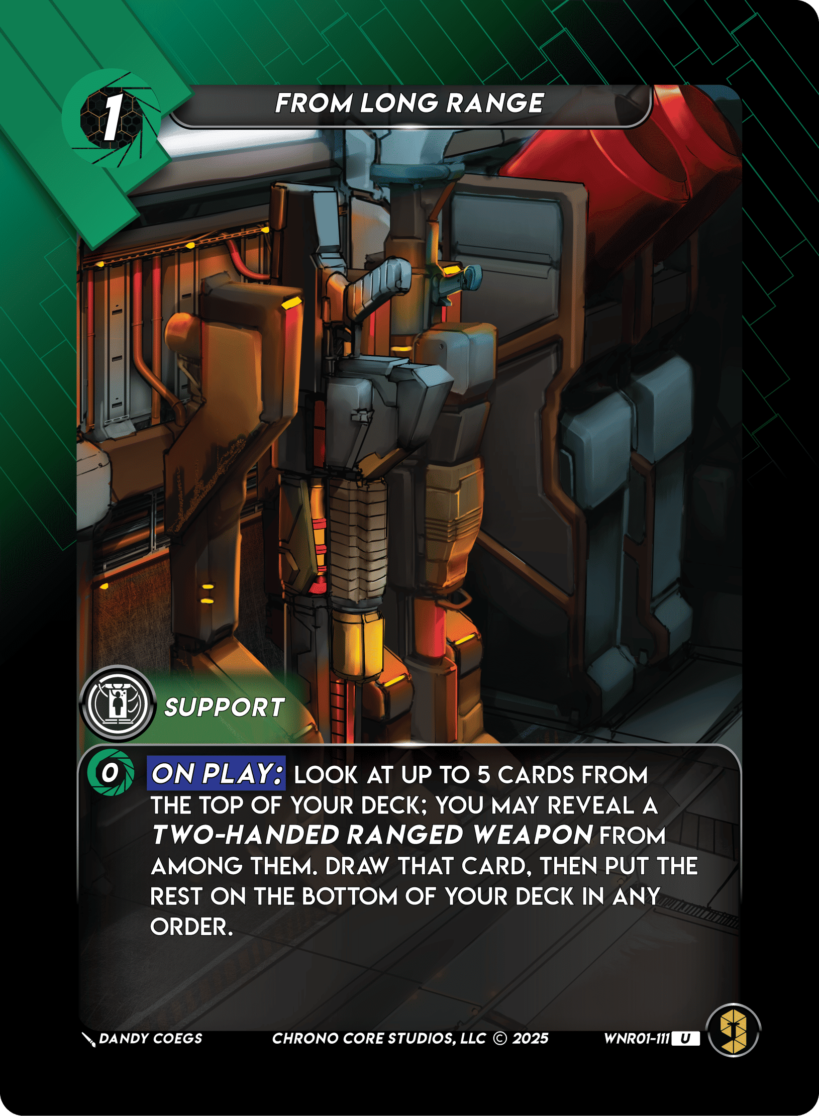 From Long Range — War of the Nine Realms — Chrono Core