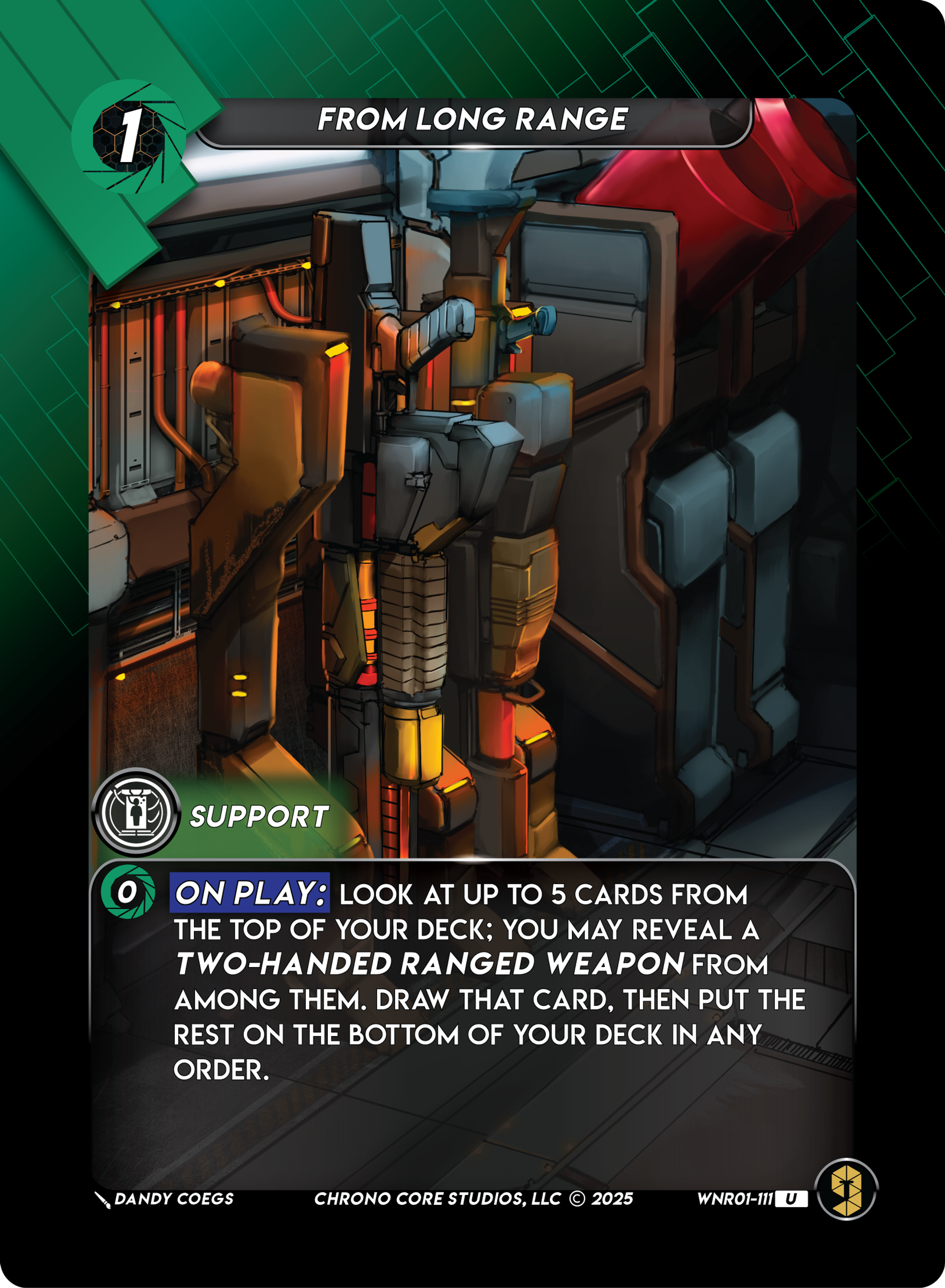 From Long Range — War of the Nine Realms — Chrono Core