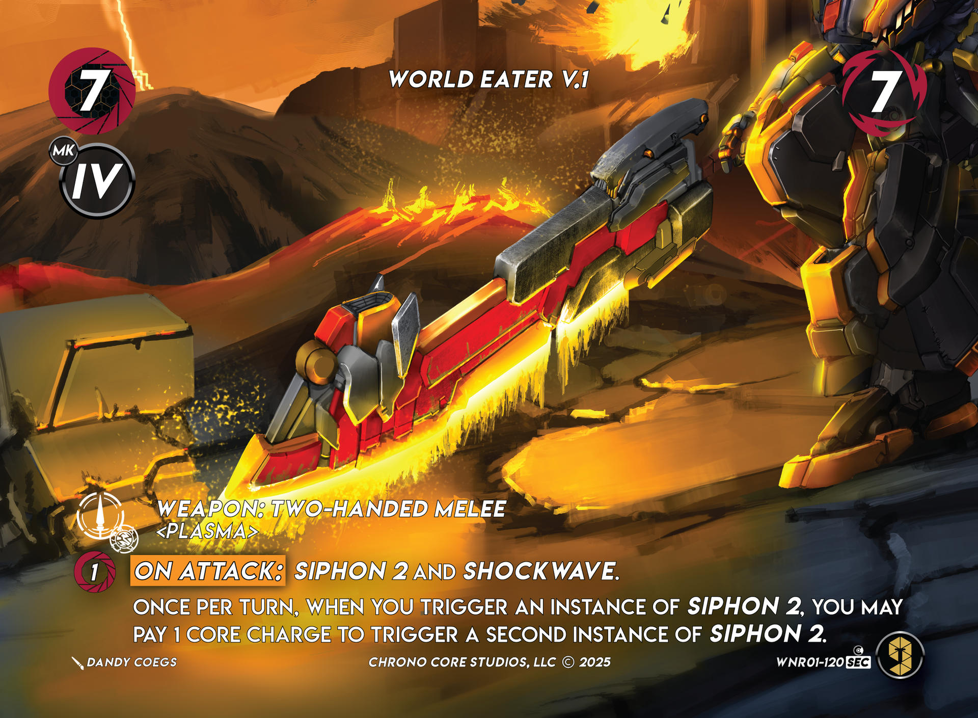 World Eater V.1 — War of the Nine Realms — Chrono Core