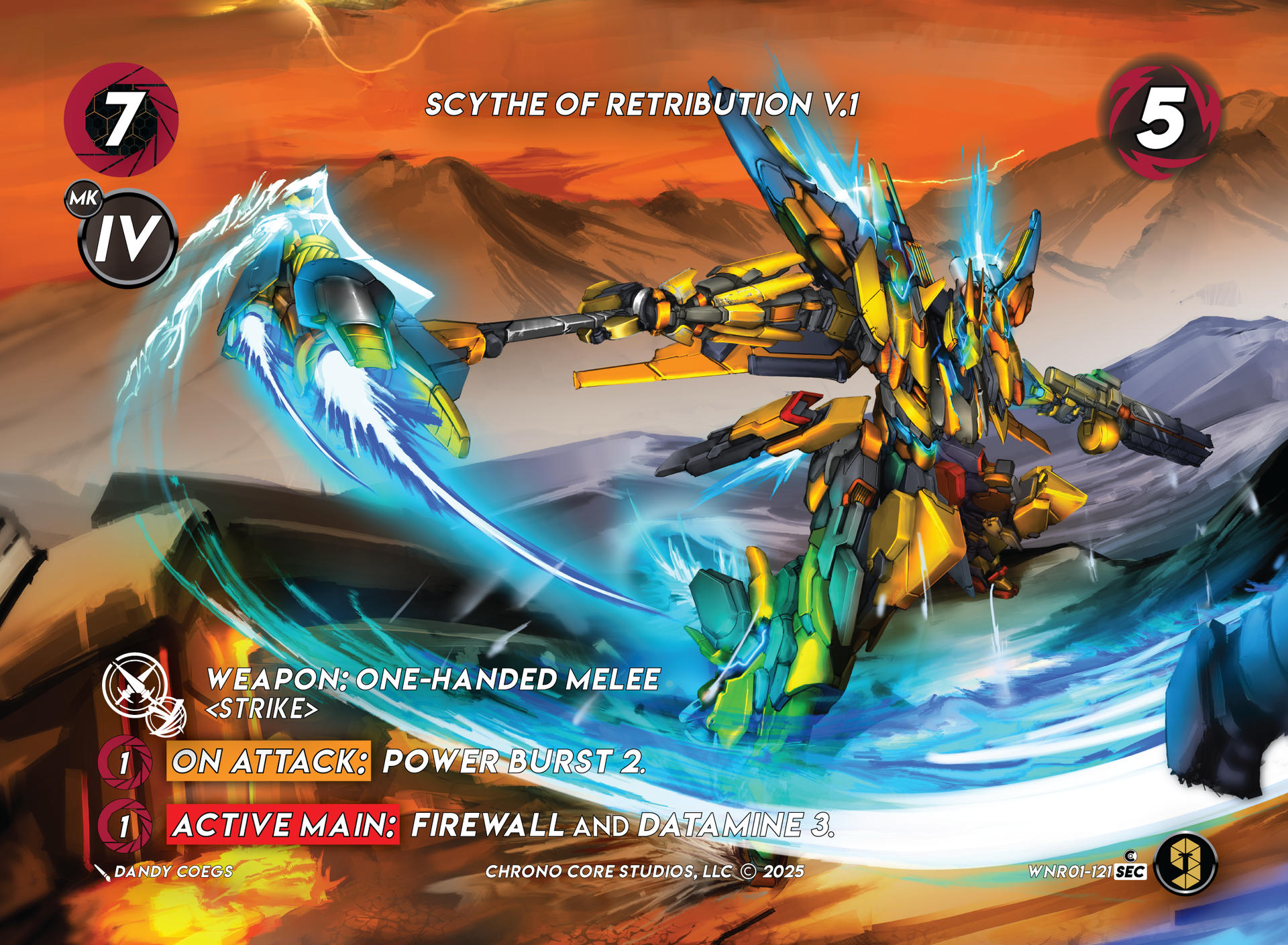 Scythe of Retribution V.1 — War of the Nine Realms — Chrono Core