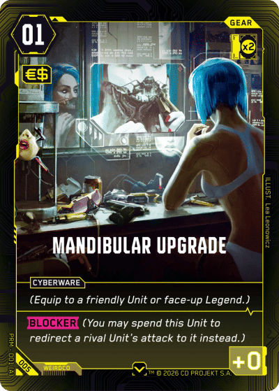 Mandibular Upgrade