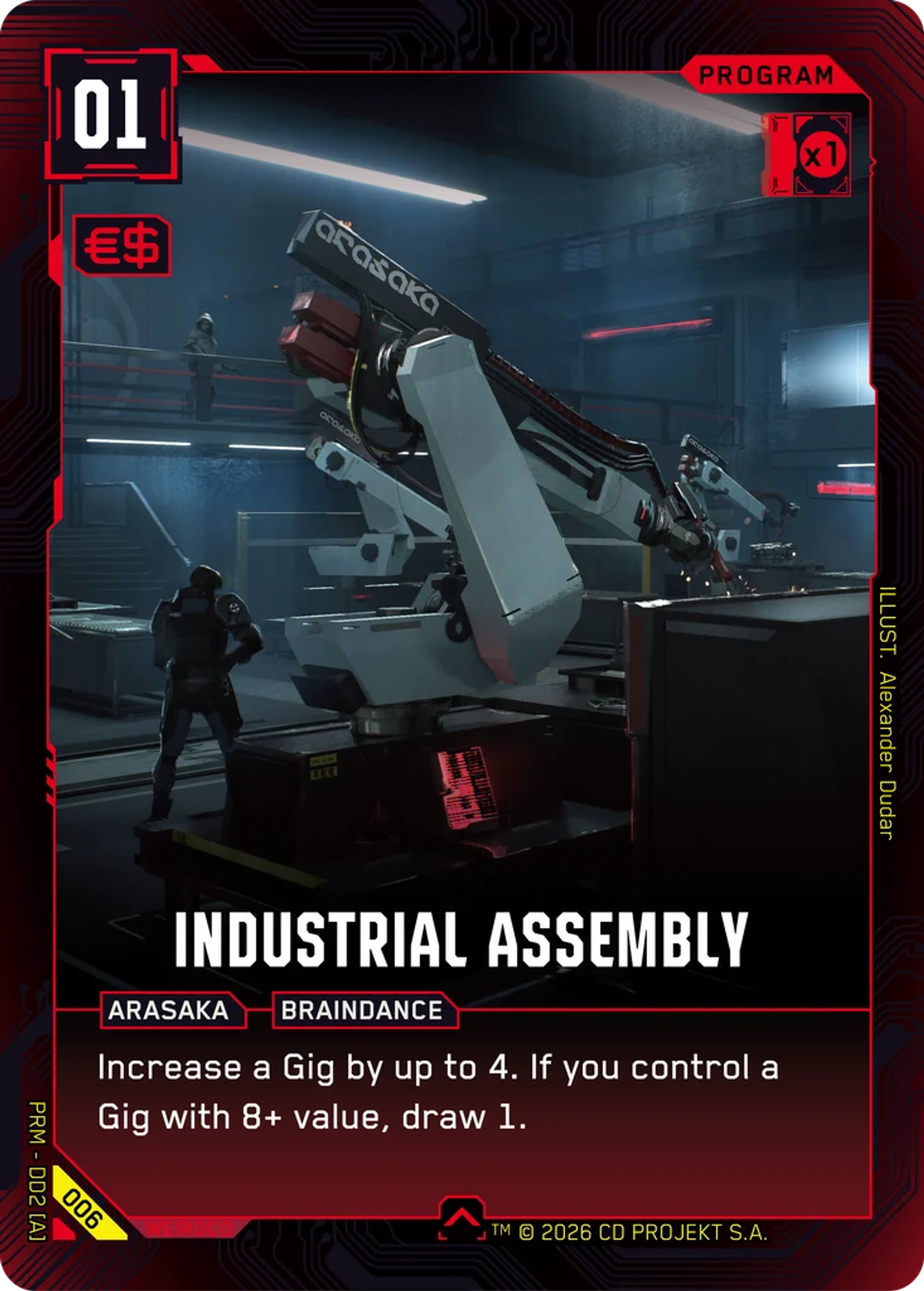 Industrial Assembly — Arasaka Demo Deck — Cyberpunk TCG