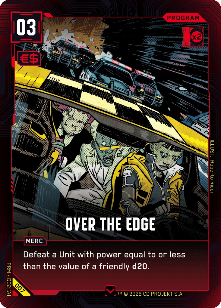 Over the Edge — Arasaka Demo Deck — Cyberpunk TCG