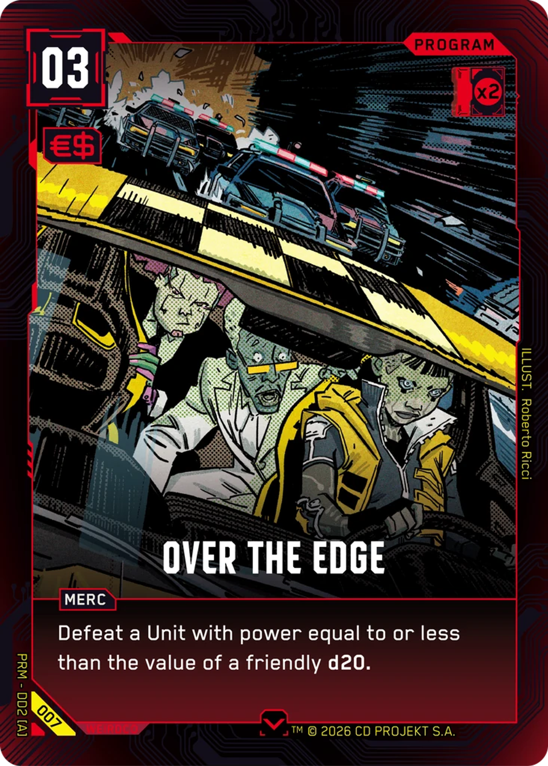 Over the Edge — Arasaka Demo Deck — Cyberpunk TCG