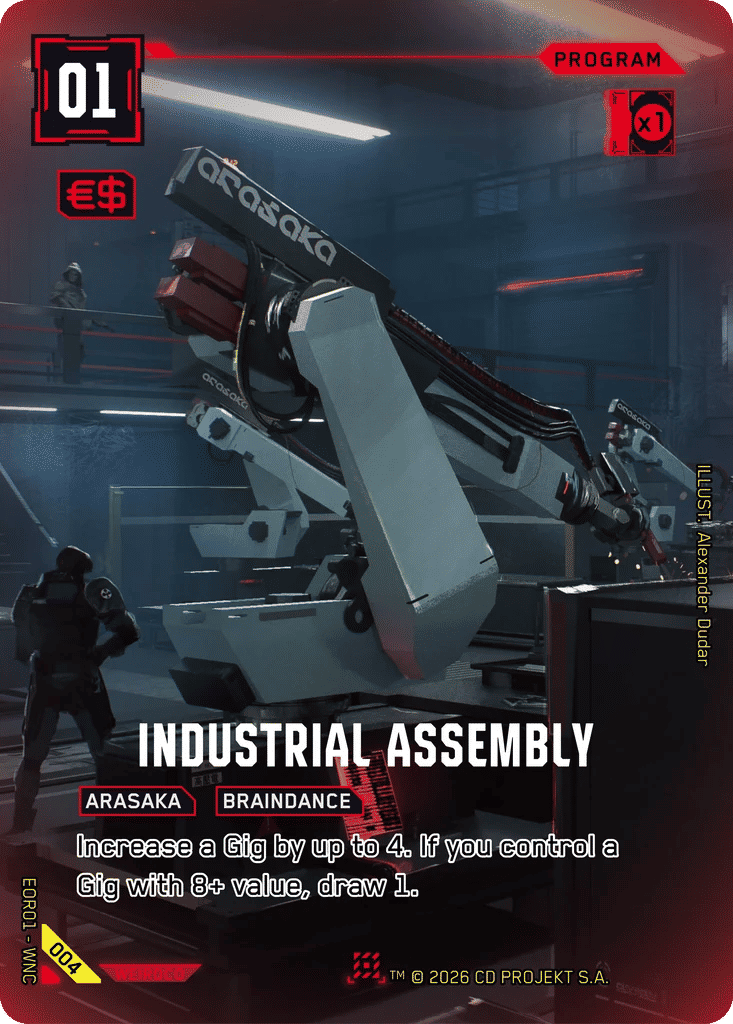 Industrial Assembly — Edgerunner Open S 1 — Cyberpunk TCG